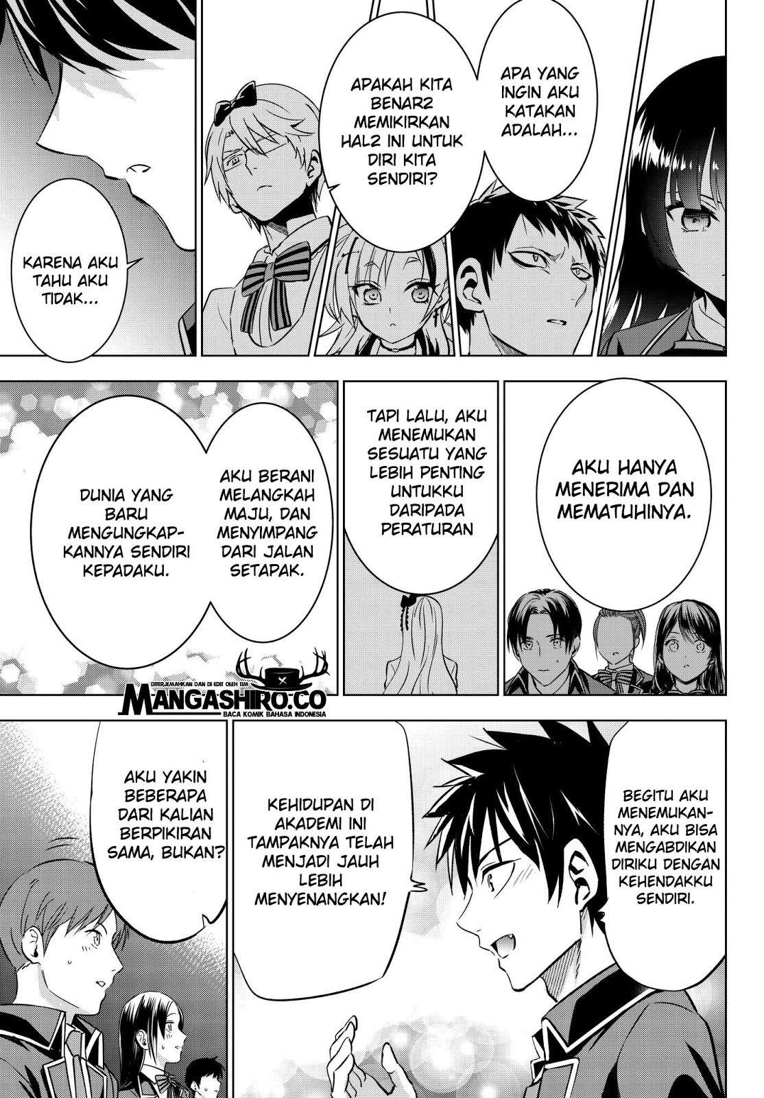 Kishuku Gakkou no Juliet Chapter 81 - halaman 19