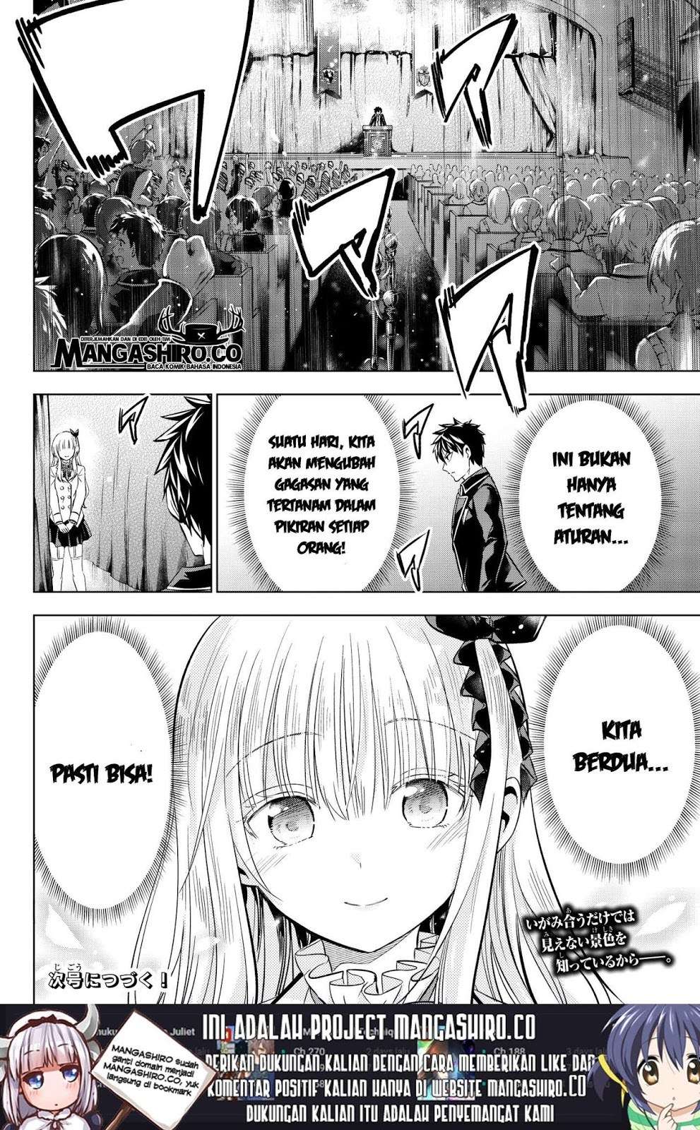 Kishuku Gakkou no Juliet Chapter 81 - halaman 21