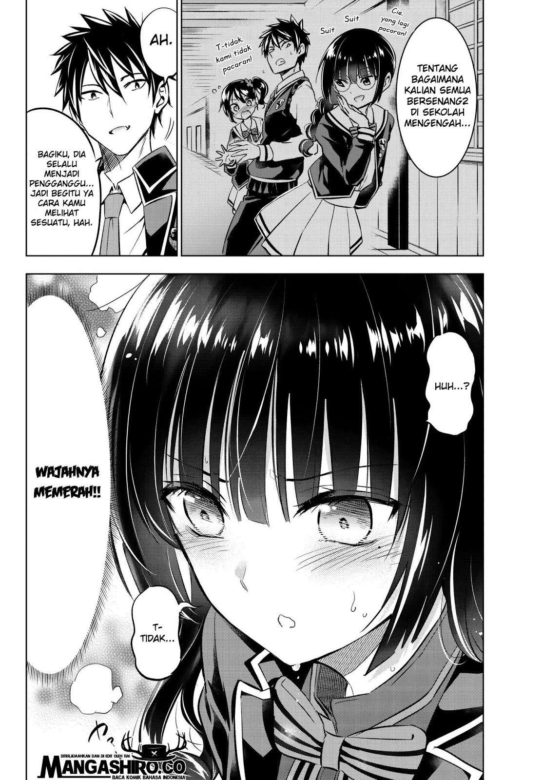 Kishuku Gakkou no Juliet Chapter 82 - halaman 14