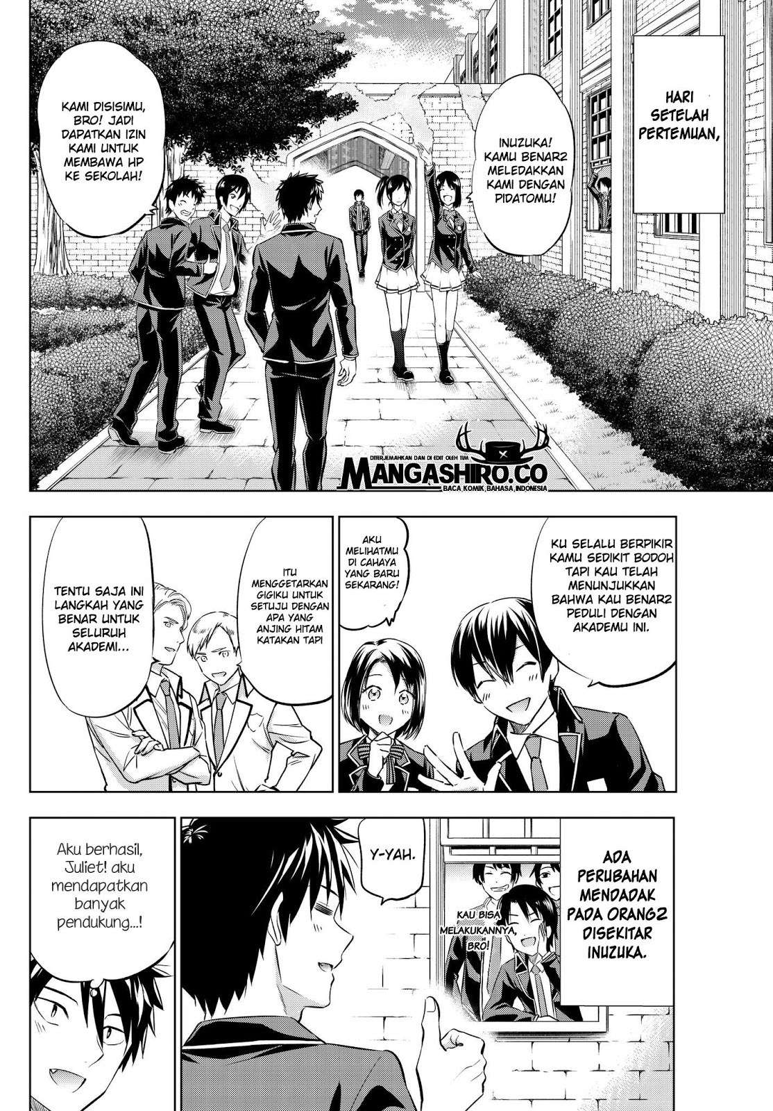 Kishuku Gakkou no Juliet Chapter 82 - halaman 3