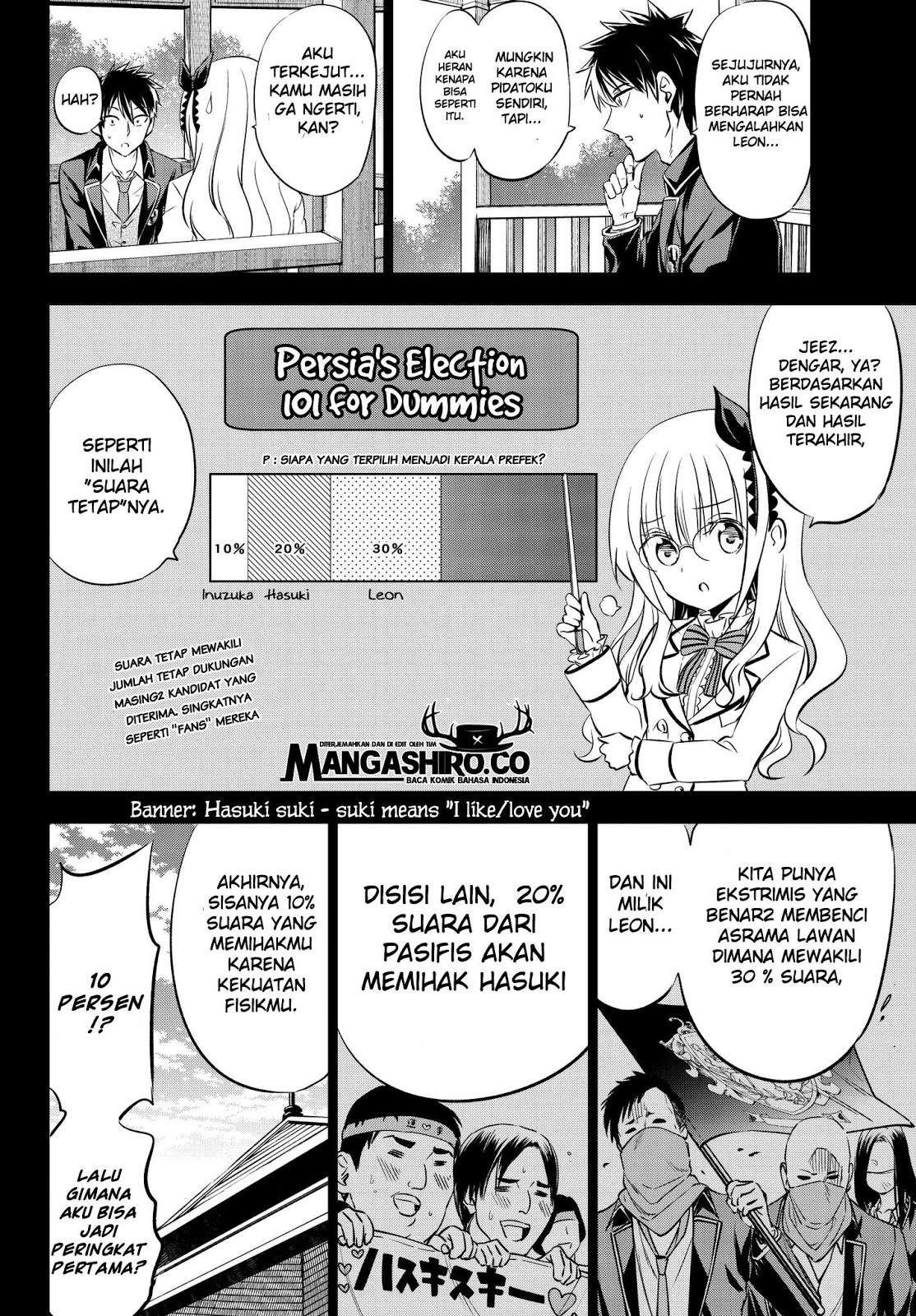 Kishuku Gakkou no Juliet Chapter 82 - halaman 6