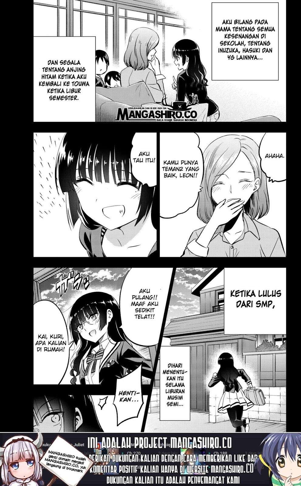 Kishuku Gakkou no Juliet Chapter 83 - halaman 9