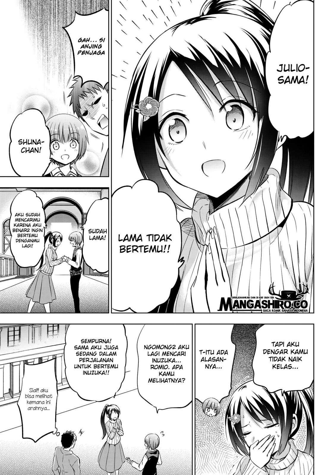 Kishuku Gakkou no Juliet Chapter 84 - halaman 11
