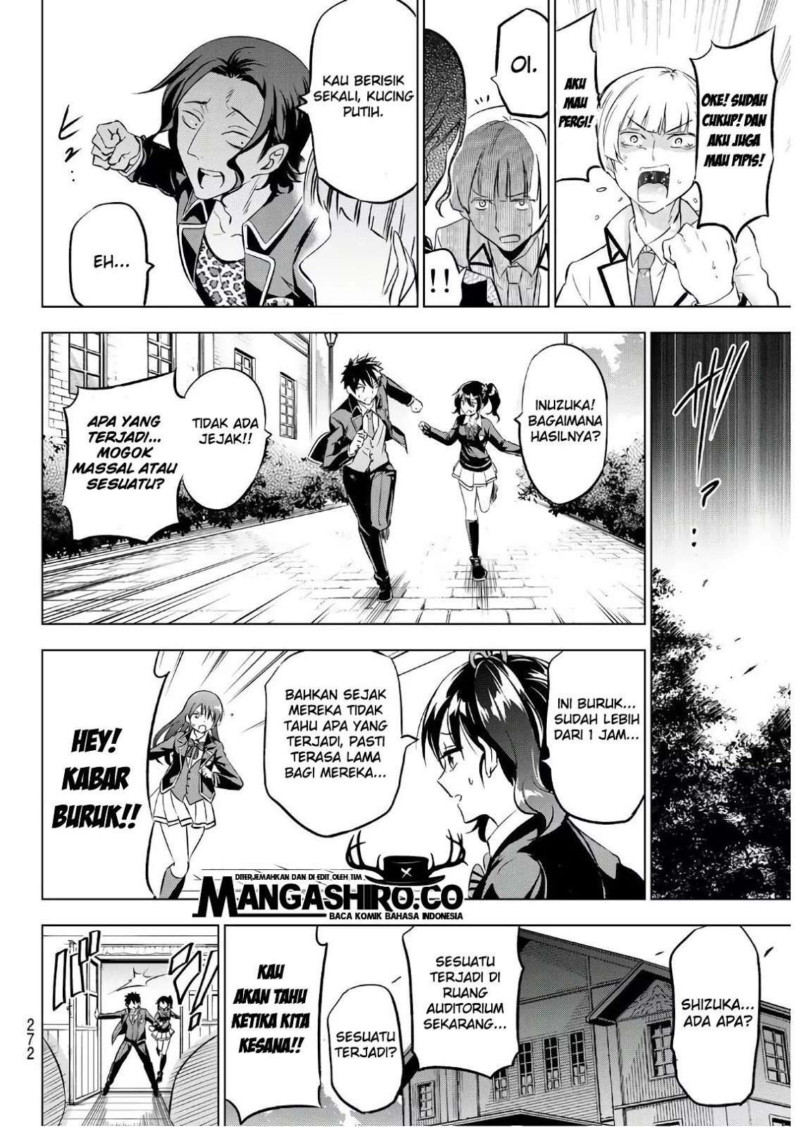 Kishuku Gakkou no Juliet Chapter 85 - halaman 10