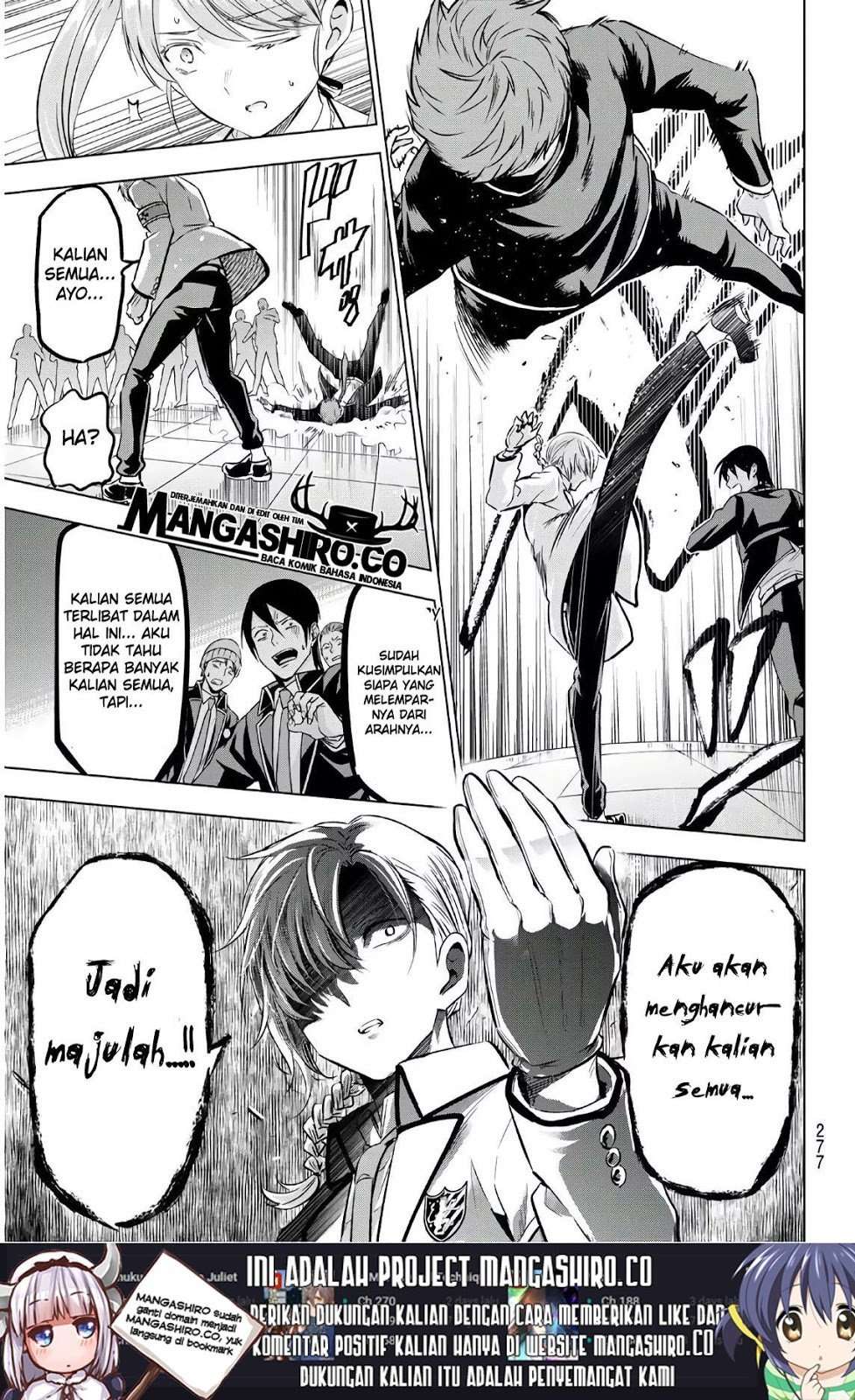 Kishuku Gakkou no Juliet Chapter 85 - halaman 15