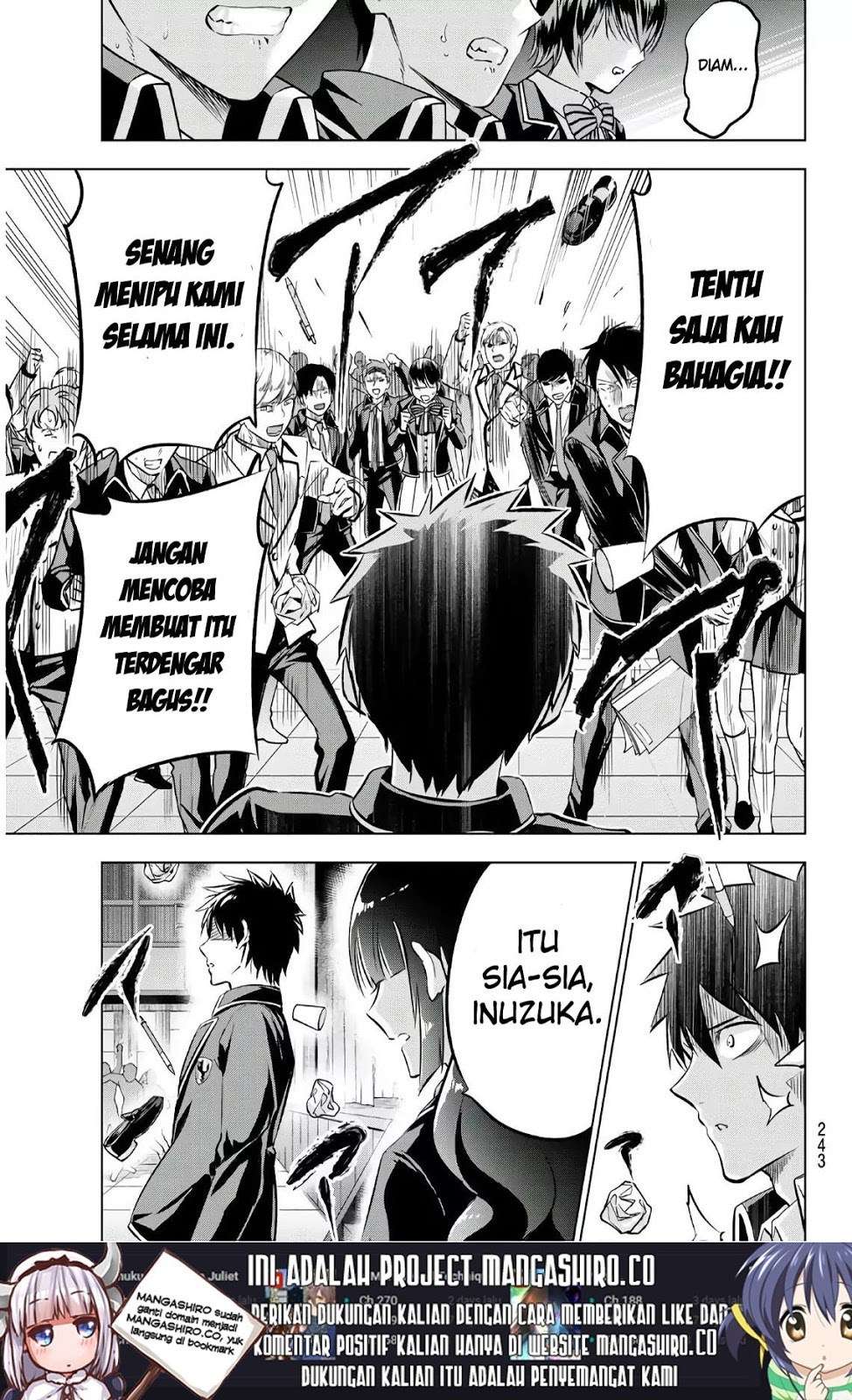Kishuku Gakkou no Juliet Chapter 86 - halaman 14