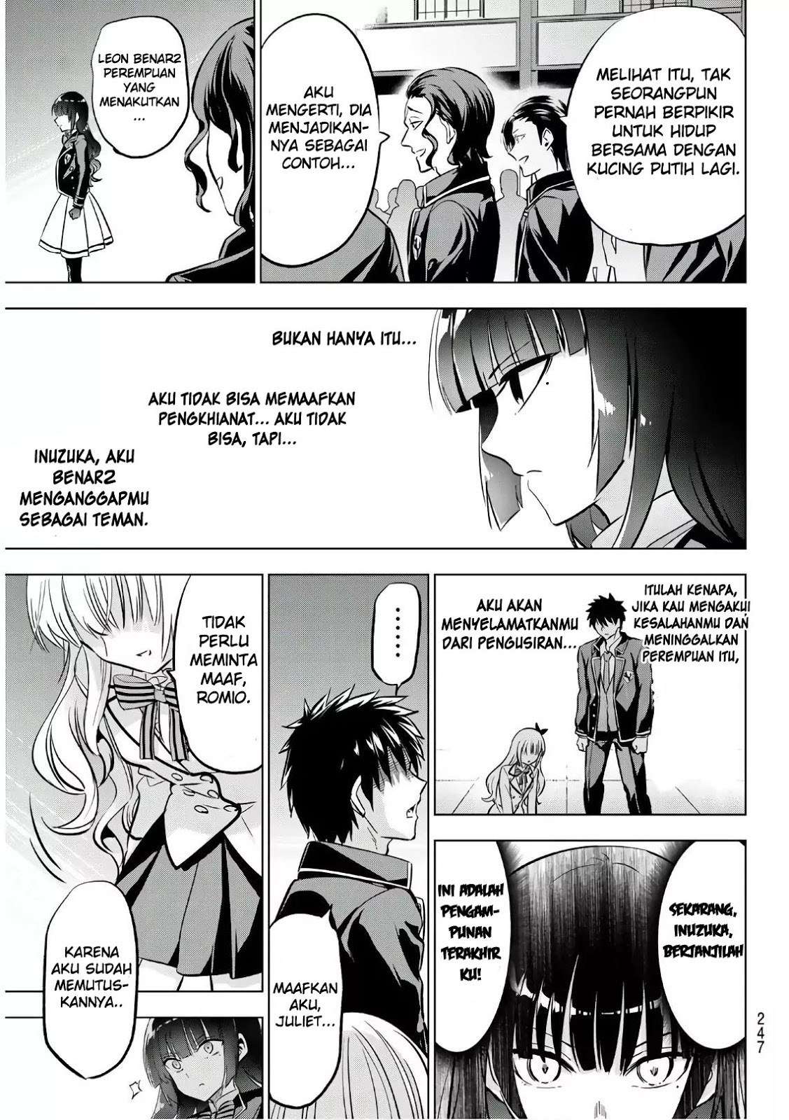 Kishuku Gakkou no Juliet Chapter 86 - halaman 18