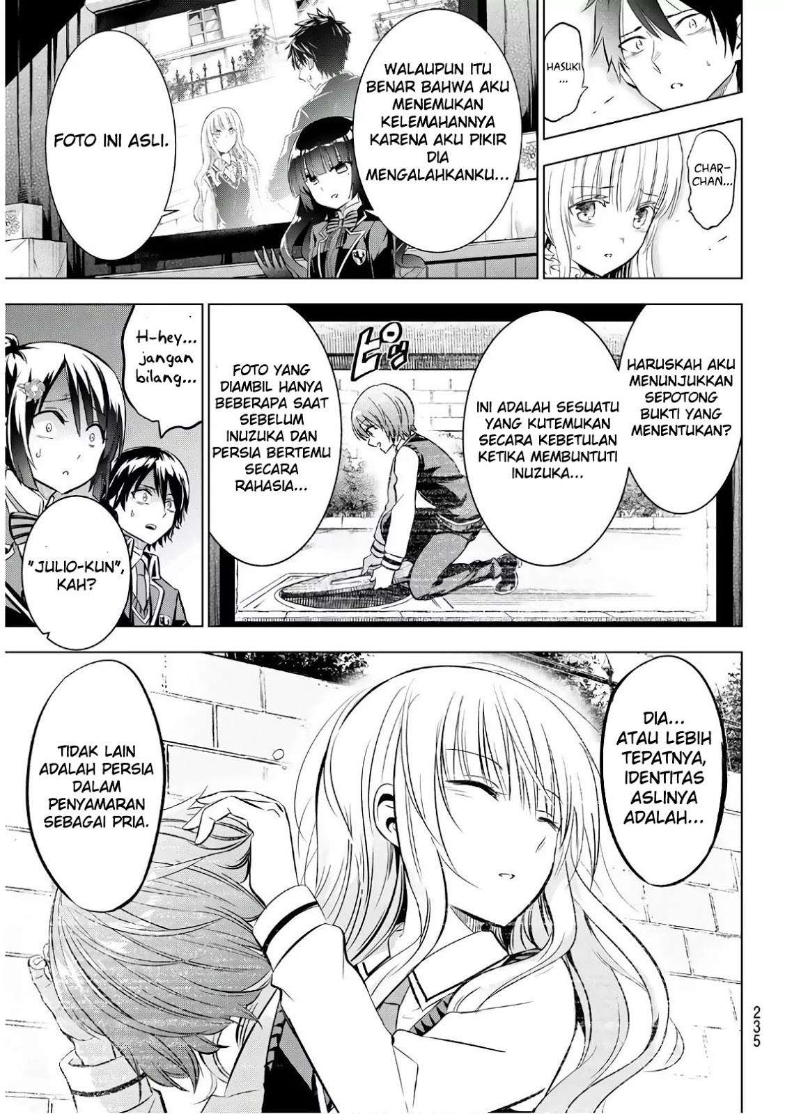 Kishuku Gakkou no Juliet Chapter 86 - halaman 6