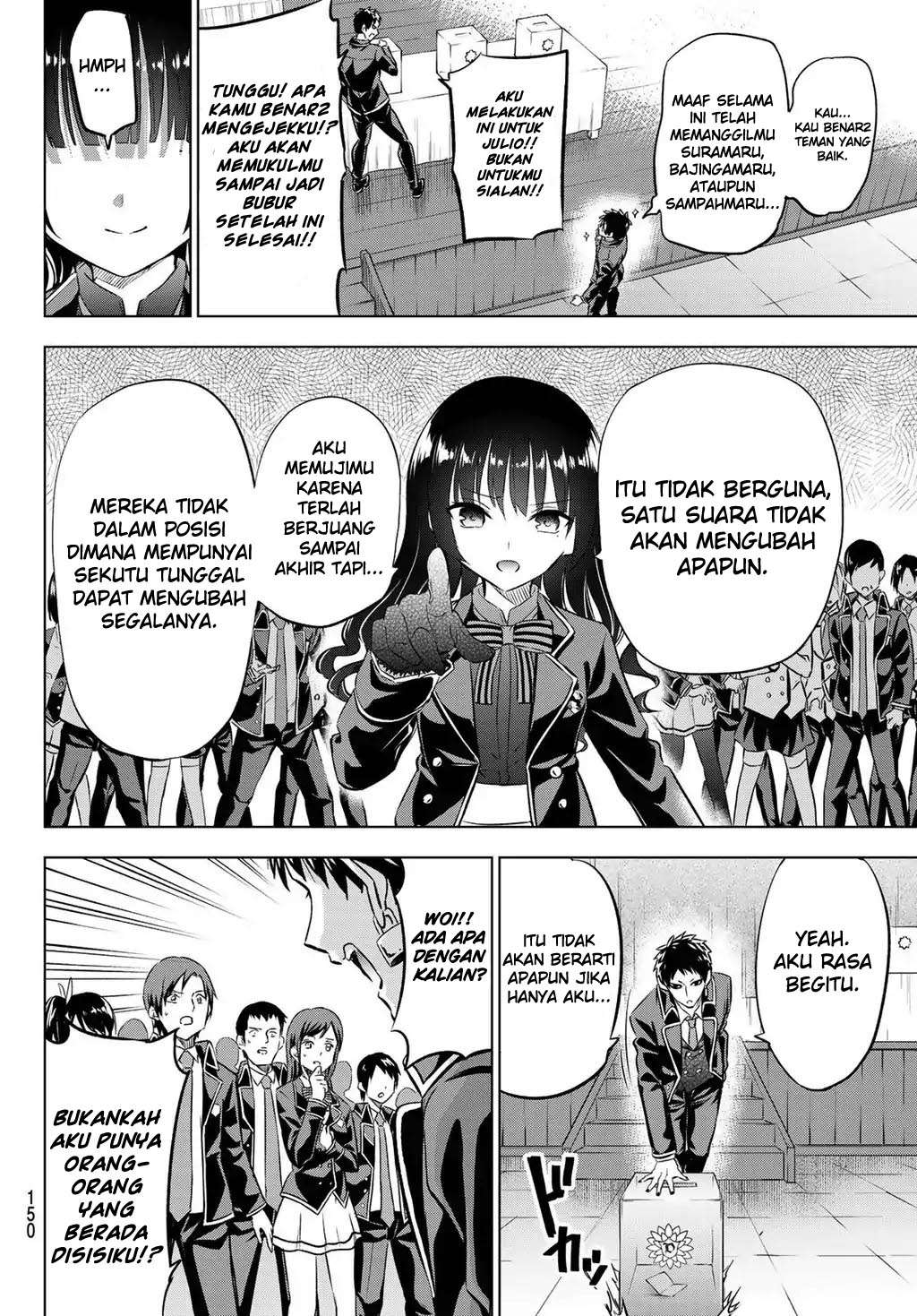 Kishuku Gakkou no Juliet Chapter 88 - halaman 6