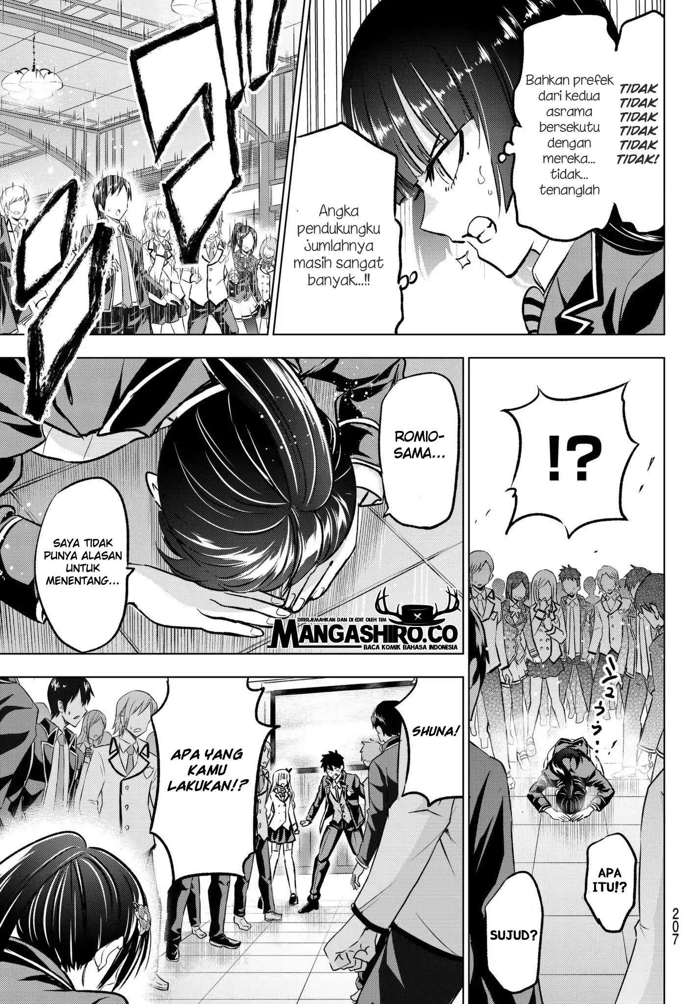 Kishuku Gakkou no Juliet Chapter 89 - halaman 10
