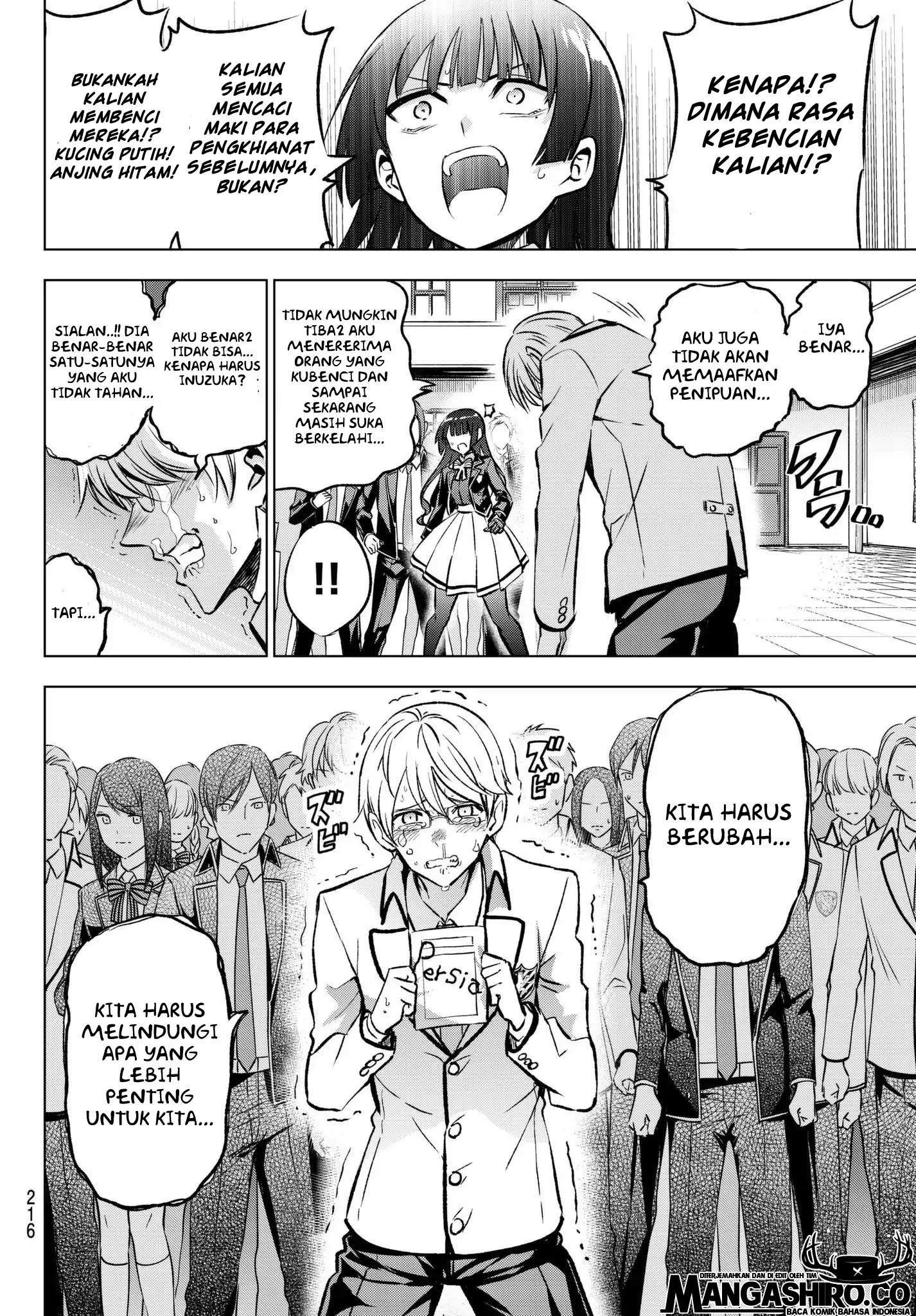 Kishuku Gakkou no Juliet Chapter 89 - halaman 18