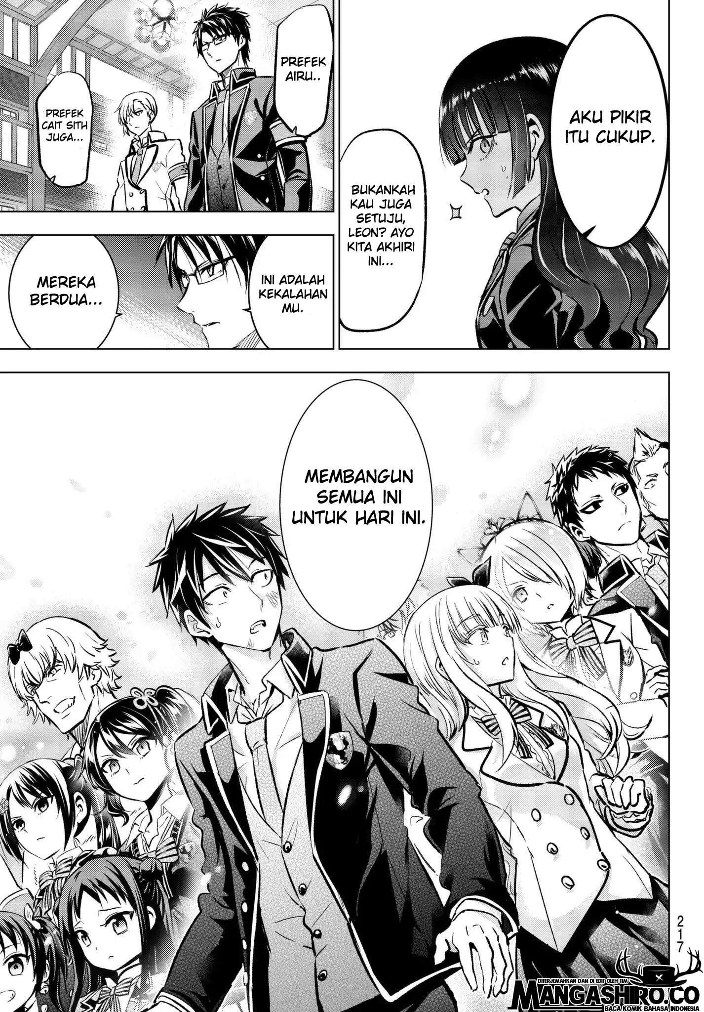 Kishuku Gakkou no Juliet Chapter 89 - halaman 19