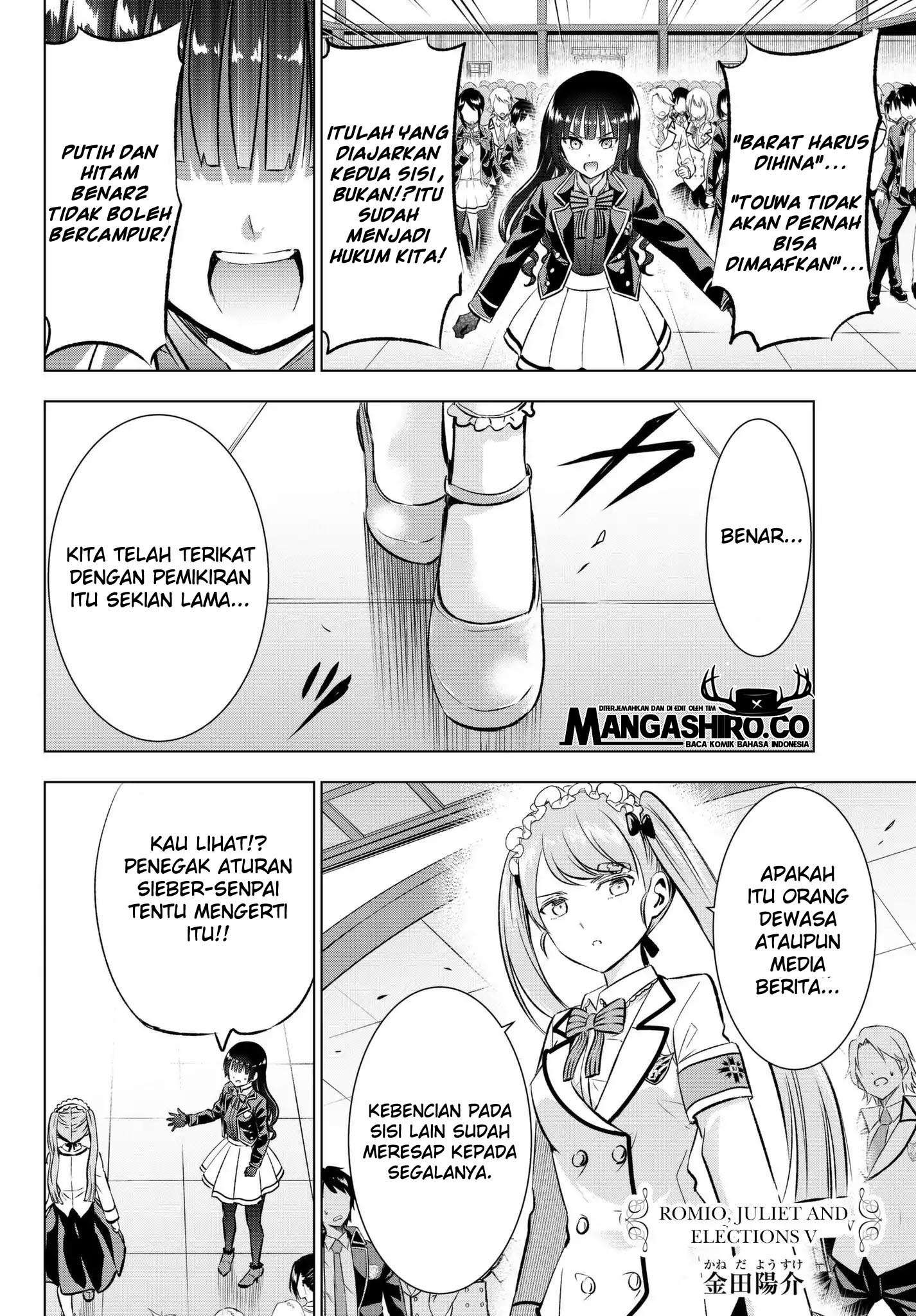 Kishuku Gakkou no Juliet Chapter 89 - halaman 5