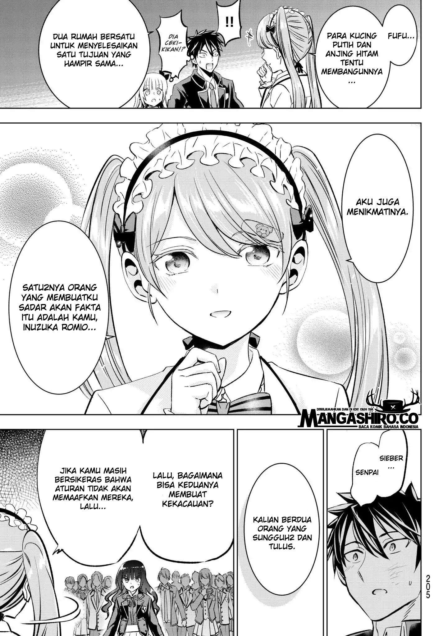Kishuku Gakkou no Juliet Chapter 89 - halaman 8