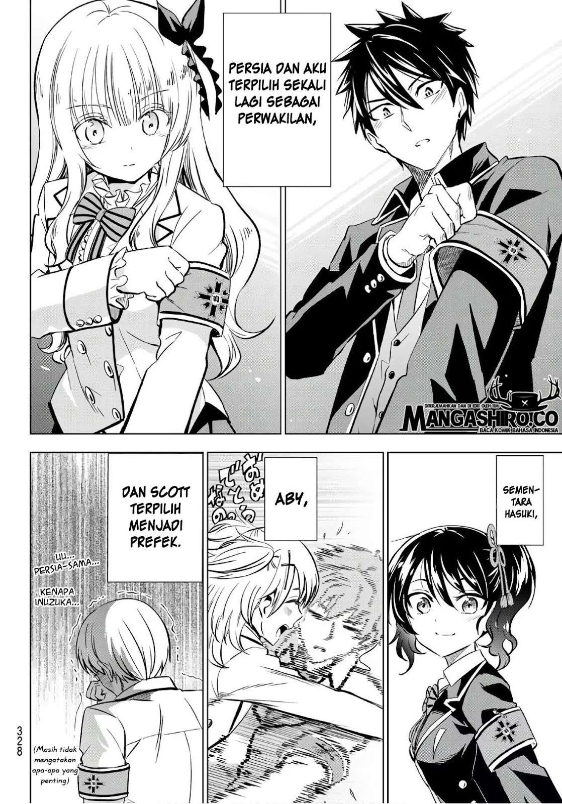 Kishuku Gakkou no Juliet Chapter 90 - halaman 6