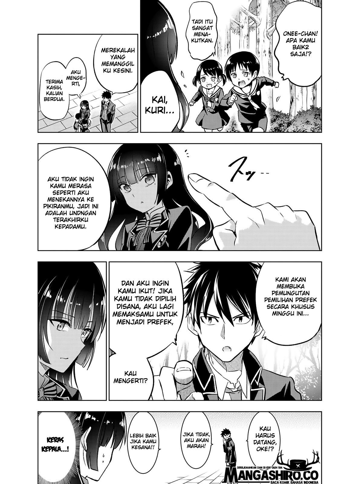 Kishuku Gakkou no Juliet Chapter 91 - halaman 11