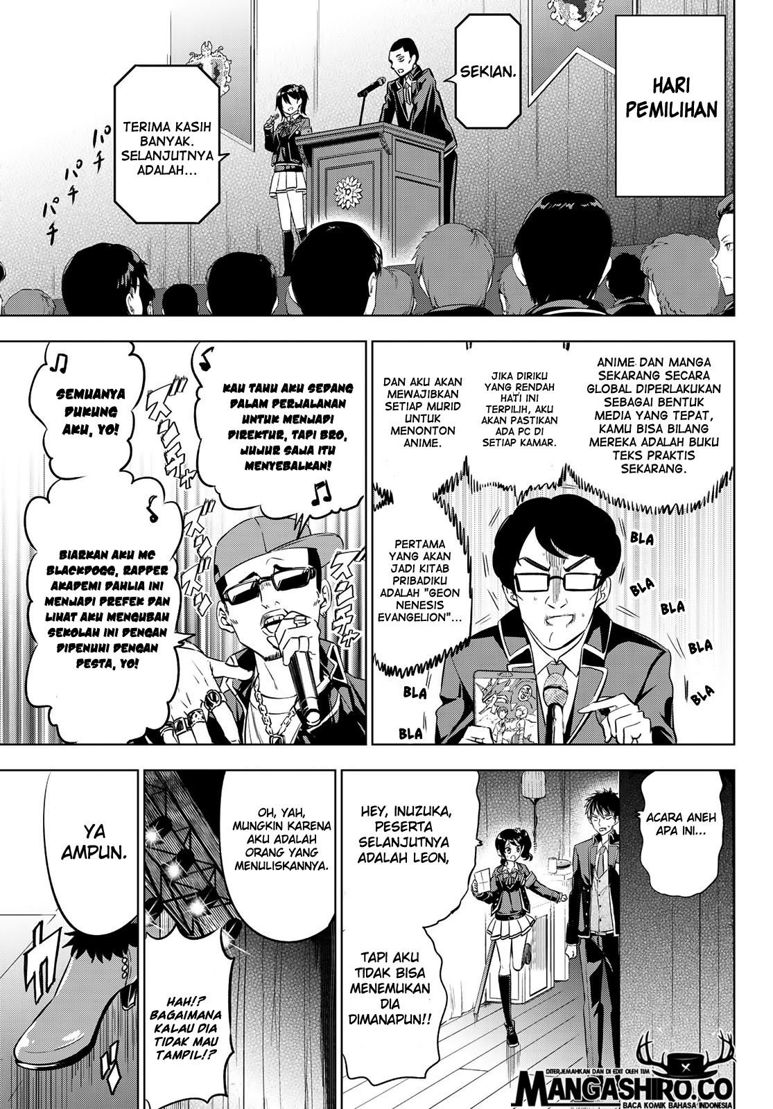 Kishuku Gakkou no Juliet Chapter 91 - halaman 13
