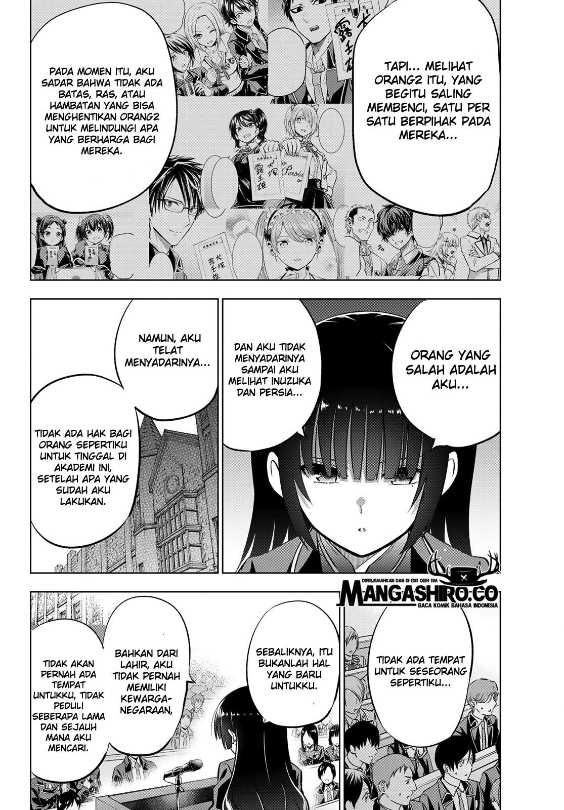 Kishuku Gakkou no Juliet Chapter 91 - halaman 18