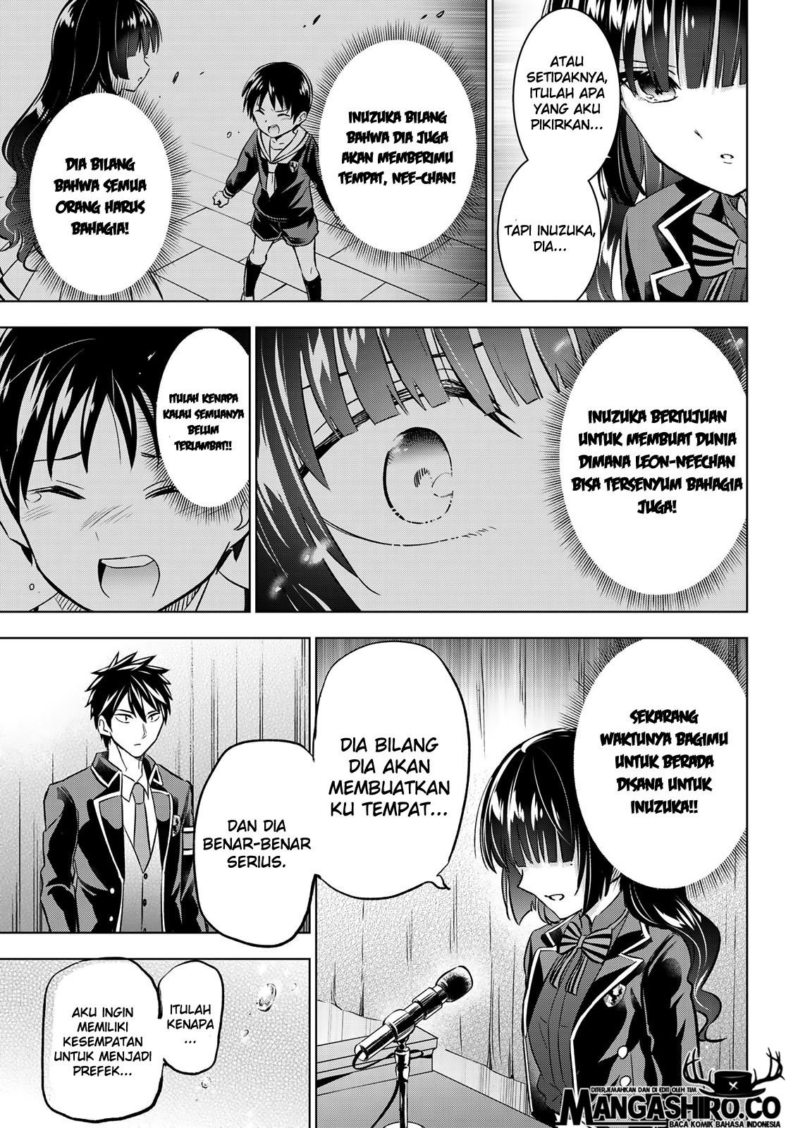 Kishuku Gakkou no Juliet Chapter 91 - halaman 19
