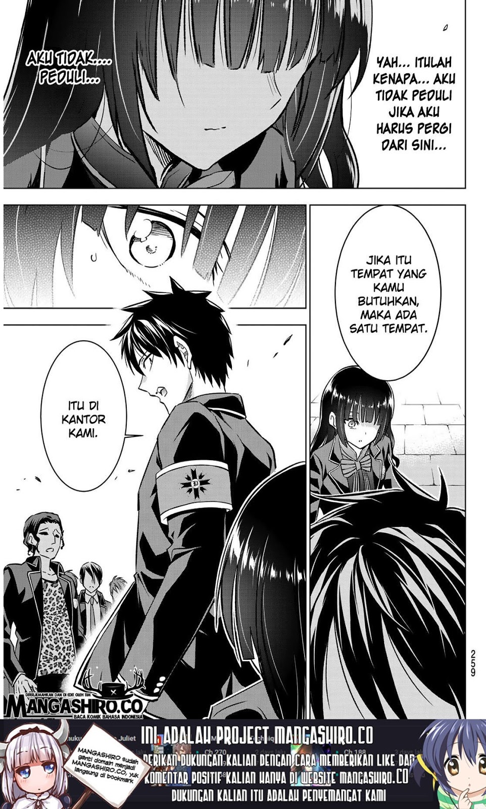 Kishuku Gakkou no Juliet Chapter 91 - halaman 7