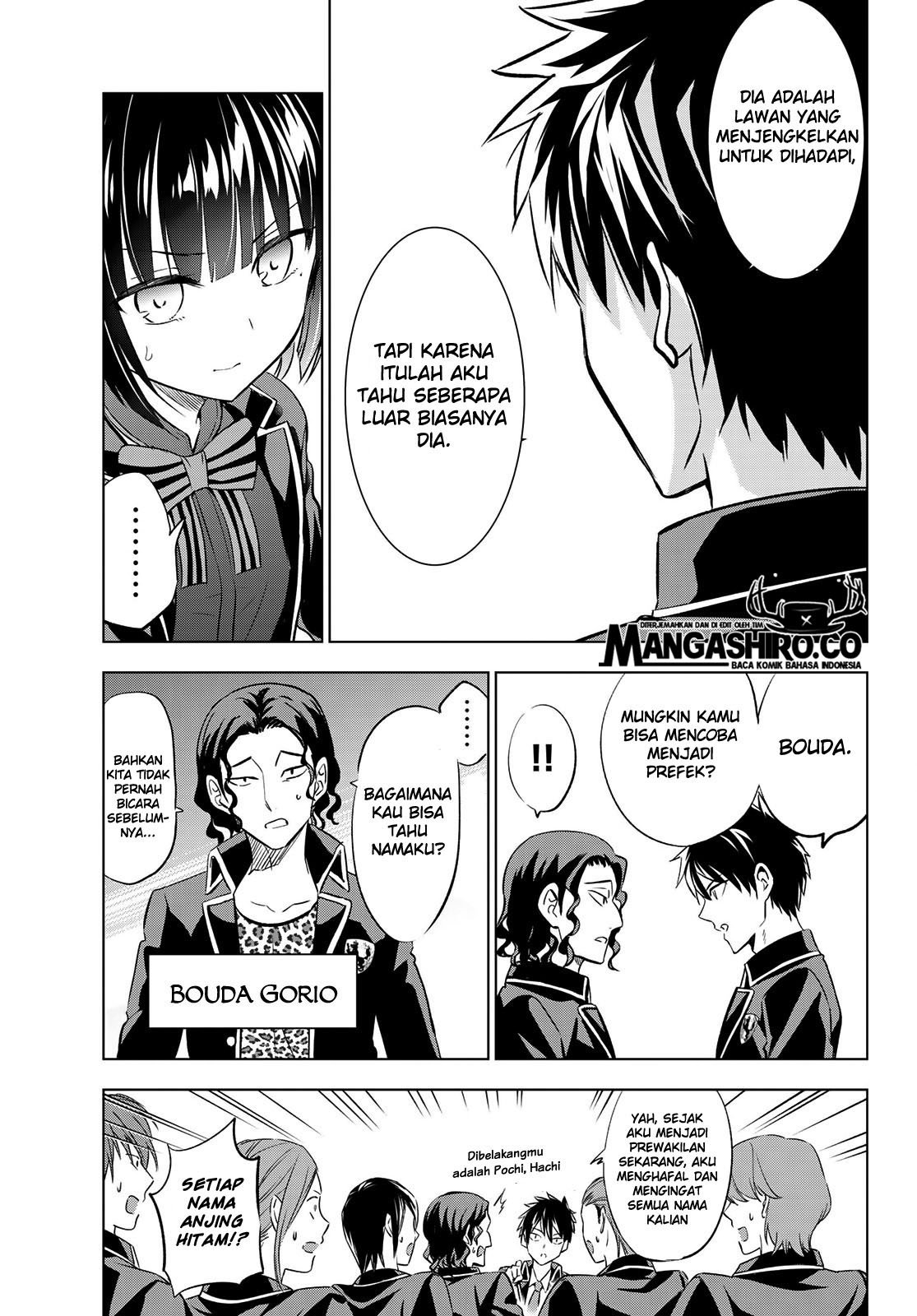 Kishuku Gakkou no Juliet Chapter 91 - halaman 9