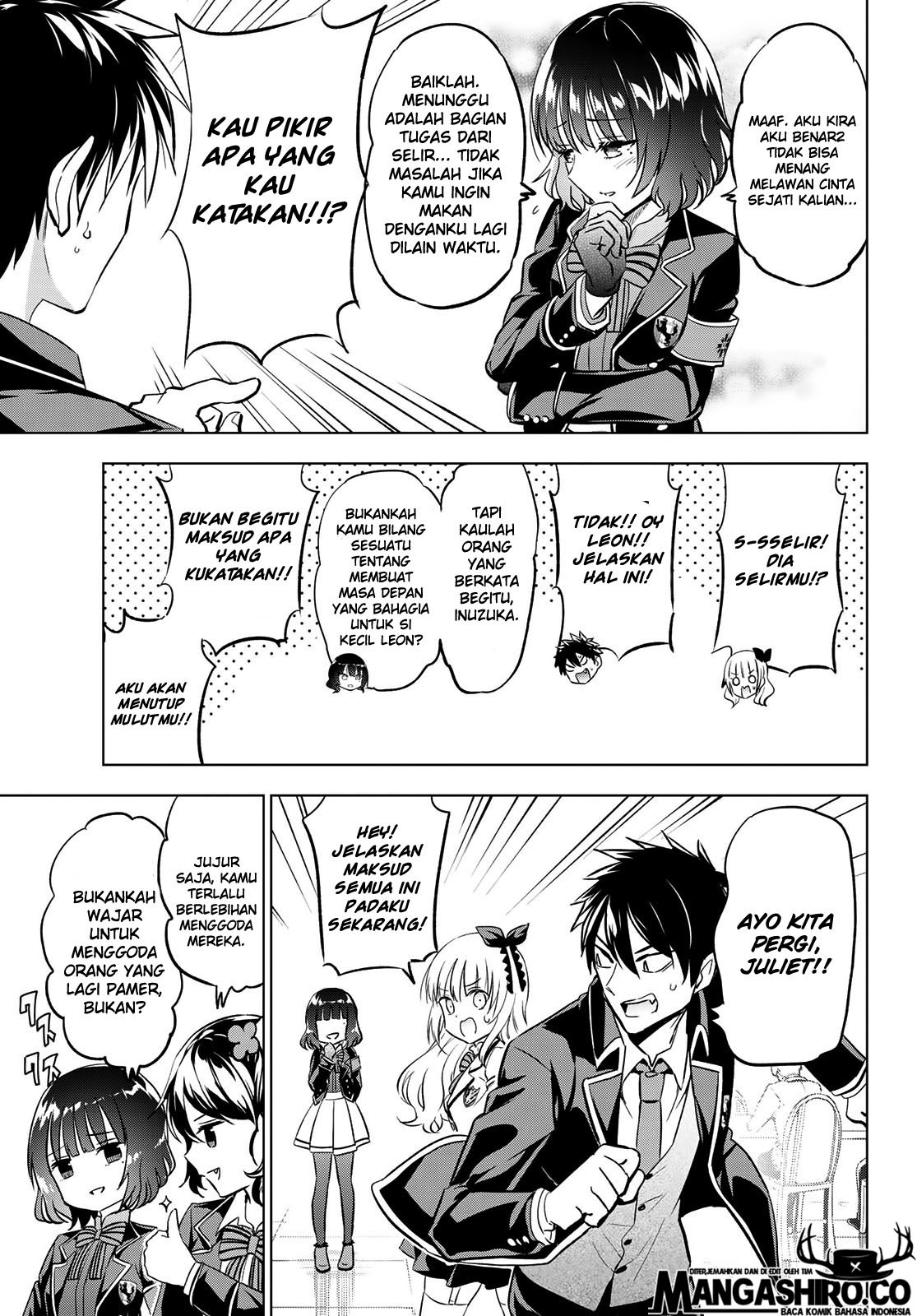 Kishuku Gakkou no Juliet Chapter 92 - halaman 11