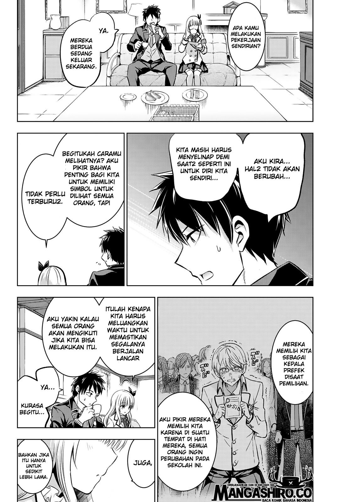 Kishuku Gakkou no Juliet Chapter 92 - halaman 20