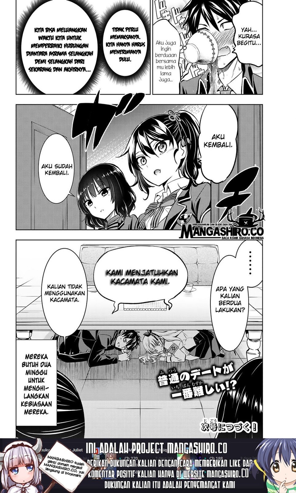 Kishuku Gakkou no Juliet Chapter 92 - halaman 22