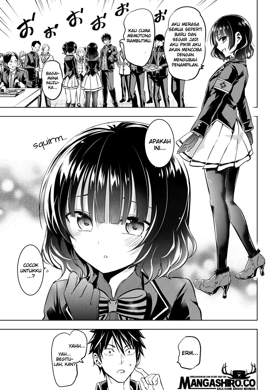 Kishuku Gakkou no Juliet Chapter 92 - halaman 9