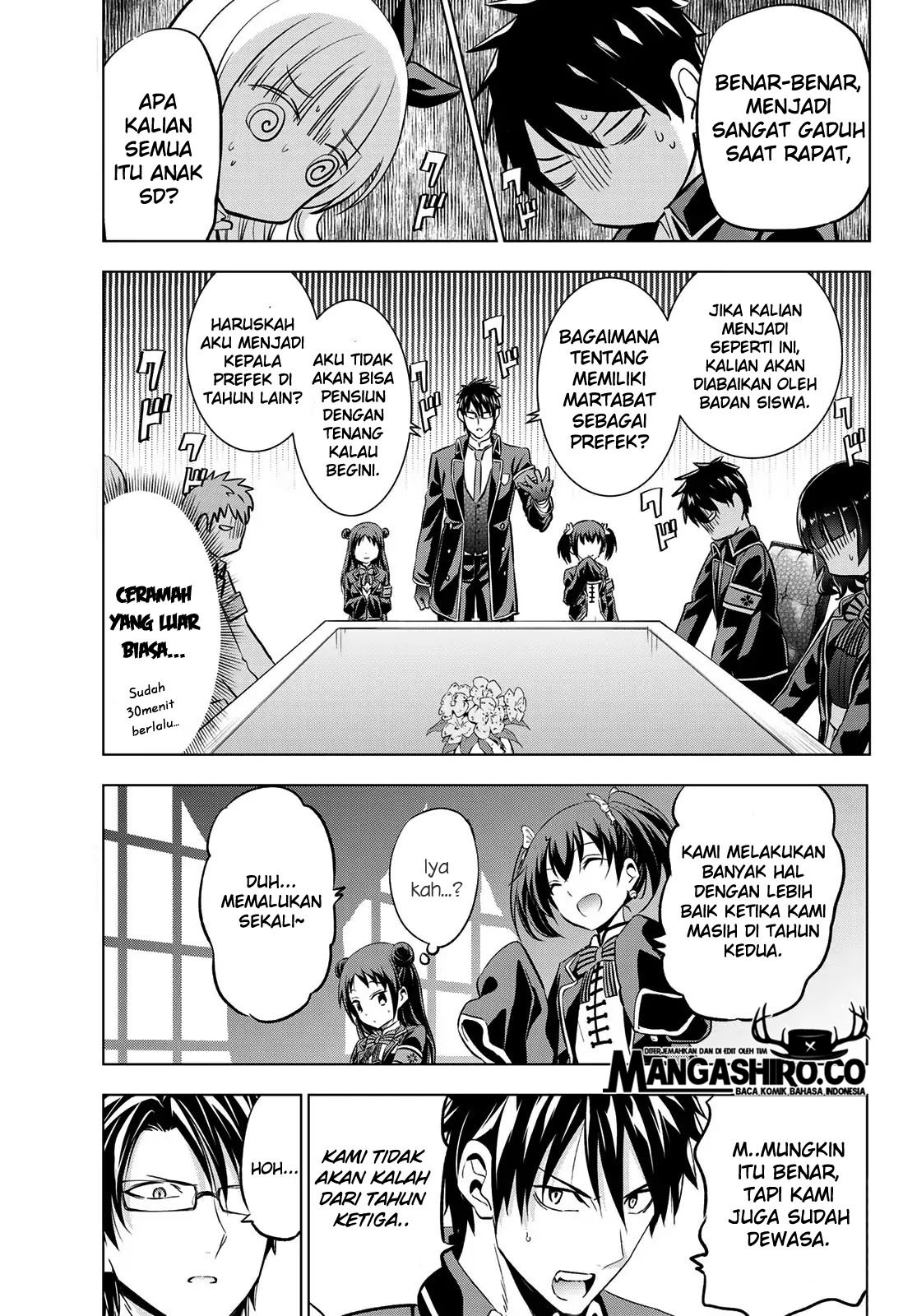 Kishuku Gakkou no Juliet Chapter 93 - halaman 11