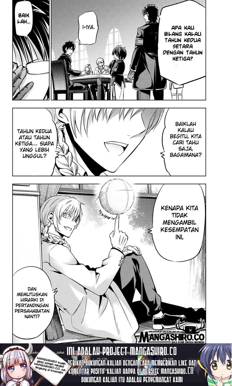 Kishuku Gakkou no Juliet Chapter 93 - halaman 12