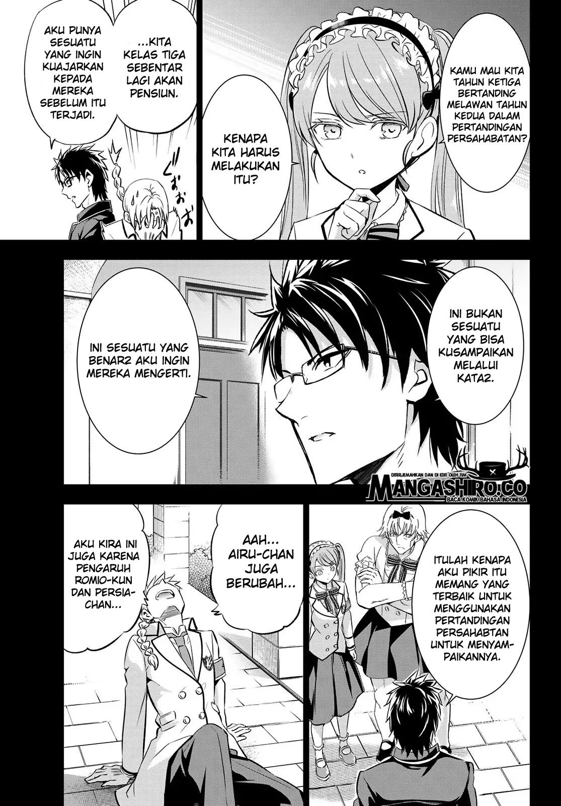 Kishuku Gakkou no Juliet Chapter 94 - halaman 5
