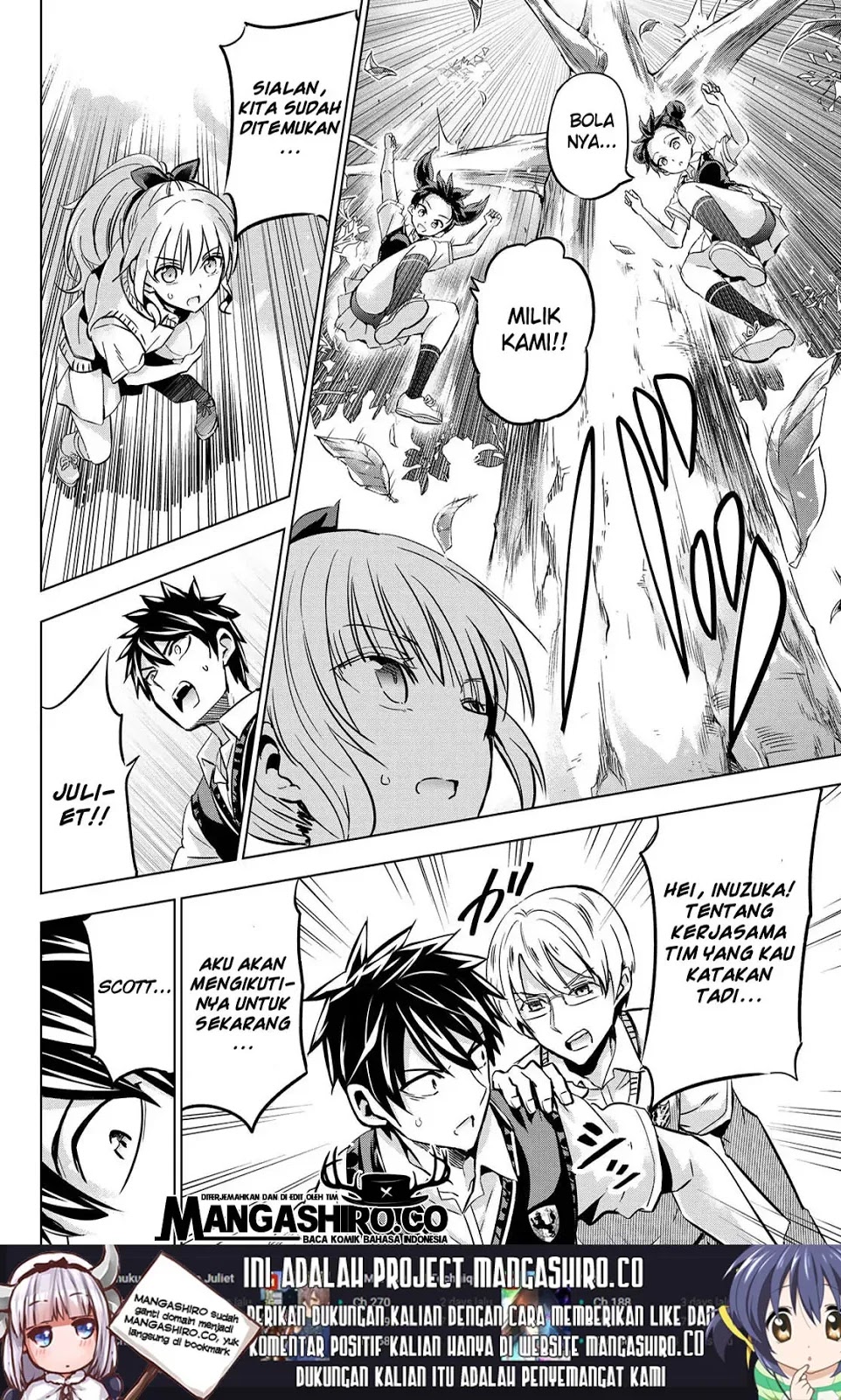 Kishuku Gakkou no Juliet Chapter 95 - halaman 10