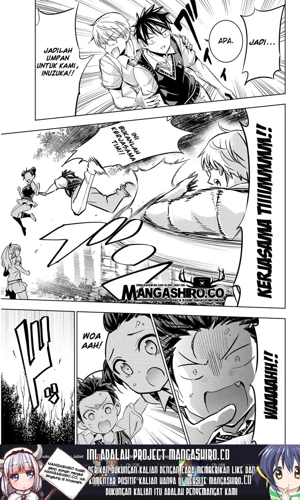 Kishuku Gakkou no Juliet Chapter 95 - halaman 11
