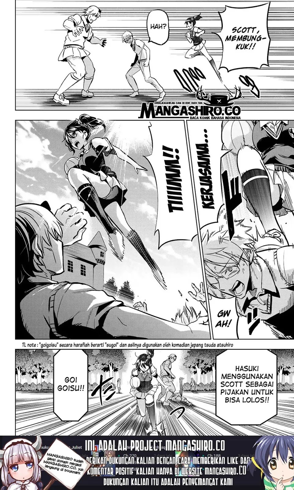 Kishuku Gakkou no Juliet Chapter 95 - halaman 14
