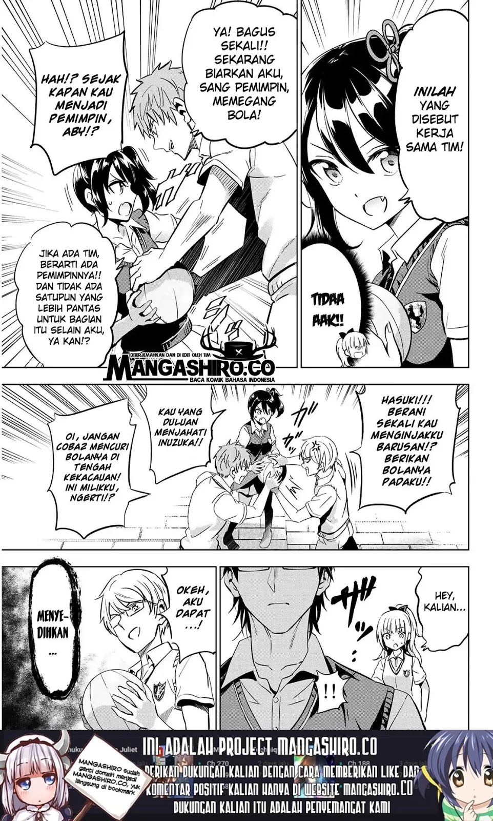 Kishuku Gakkou no Juliet Chapter 95 - halaman 15