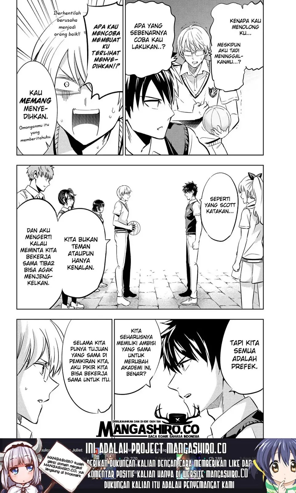 Kishuku Gakkou no Juliet Chapter 95 - halaman 18
