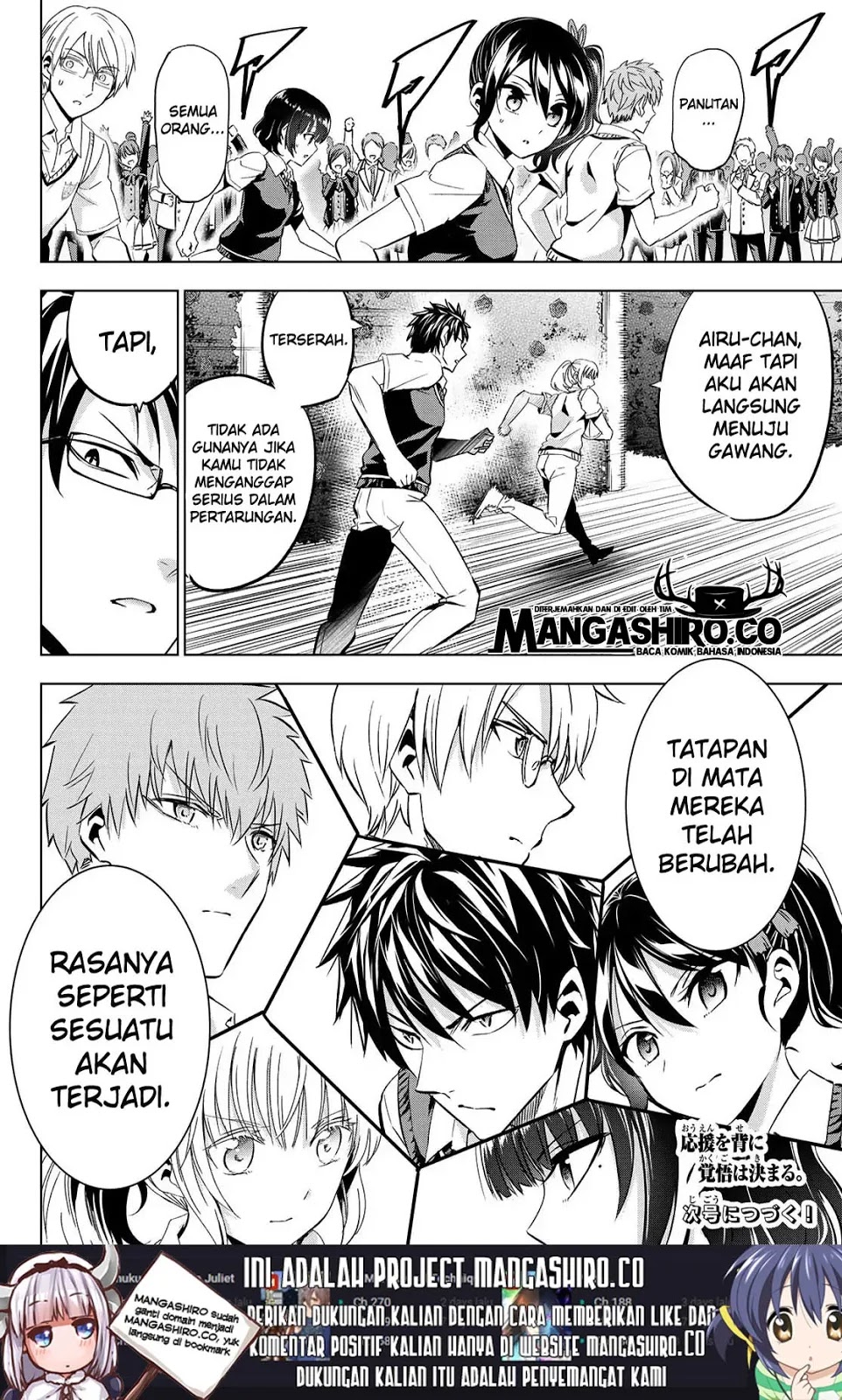 Kishuku Gakkou no Juliet Chapter 95 - halaman 22