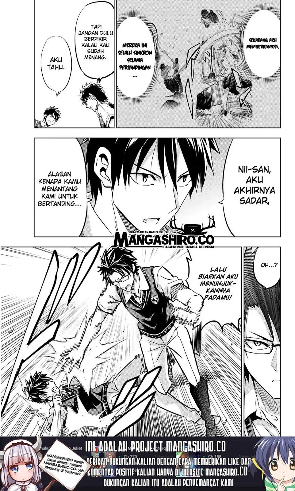 Kishuku Gakkou no Juliet Chapter 95 - halaman 5