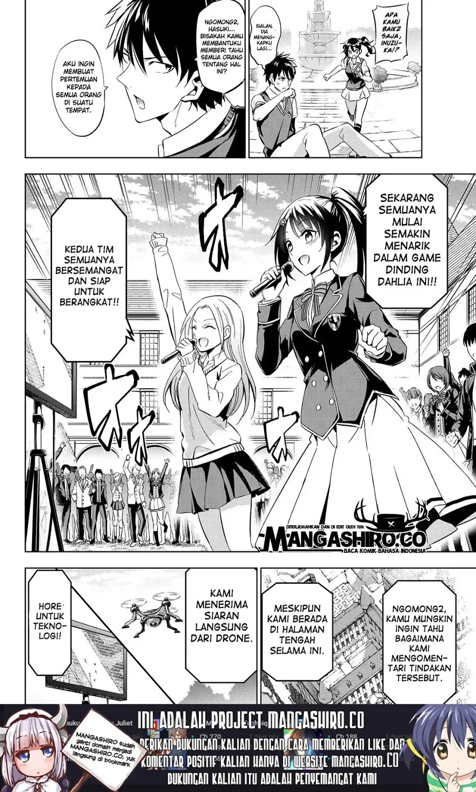 Kishuku Gakkou no Juliet Chapter 95 - halaman 6