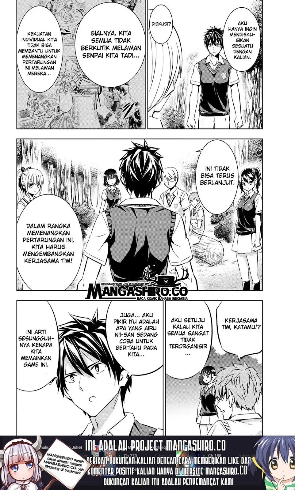 Kishuku Gakkou no Juliet Chapter 95 - halaman 8