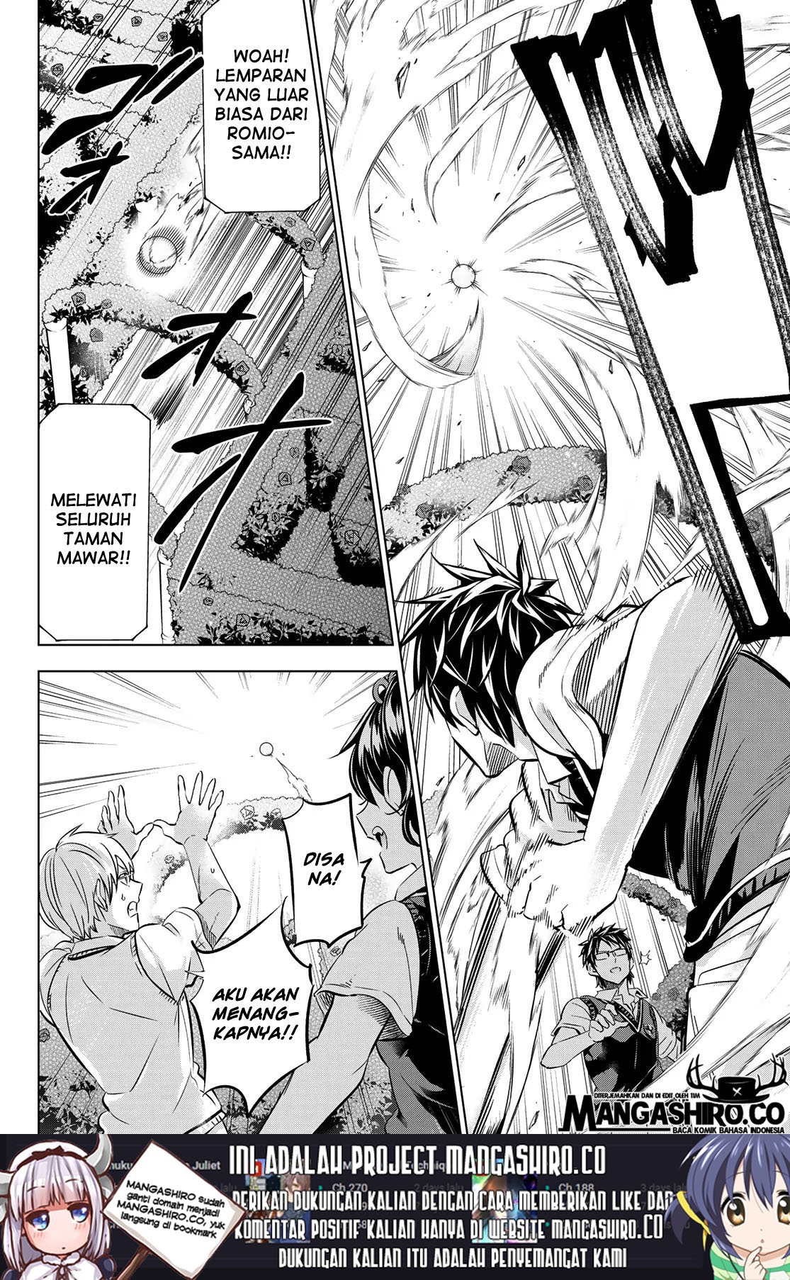 Kishuku Gakkou no Juliet Chapter 96 - halaman 10