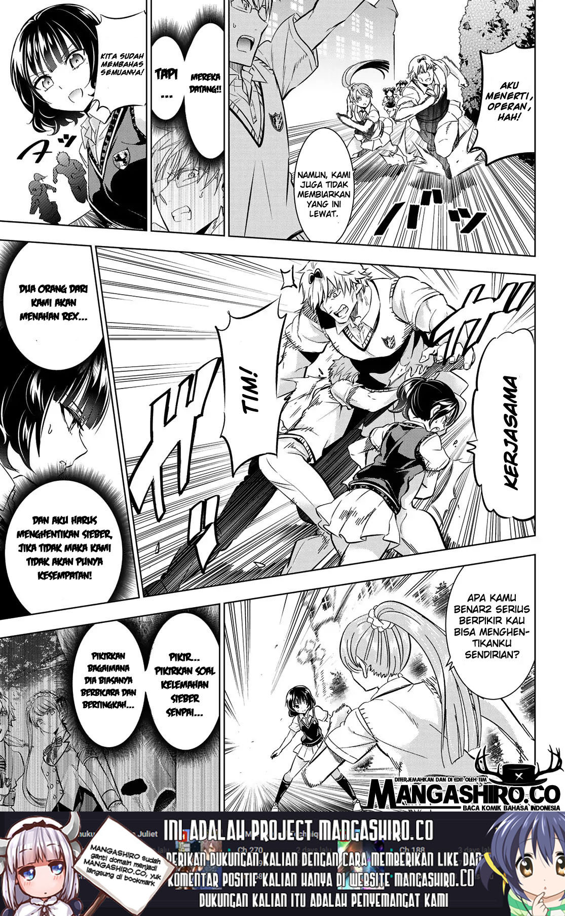 Kishuku Gakkou no Juliet Chapter 96 - halaman 11