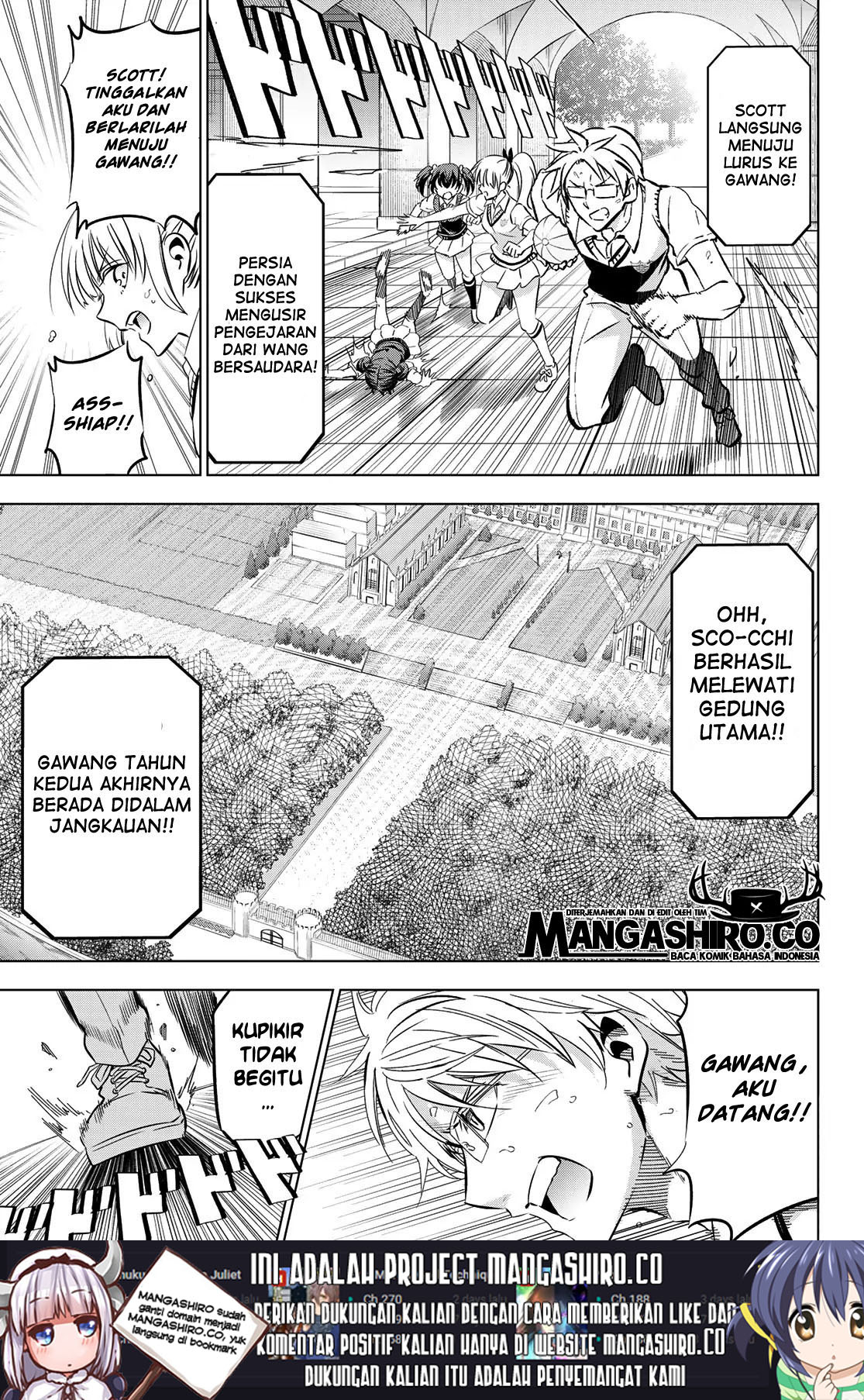 Kishuku Gakkou no Juliet Chapter 96 - halaman 13