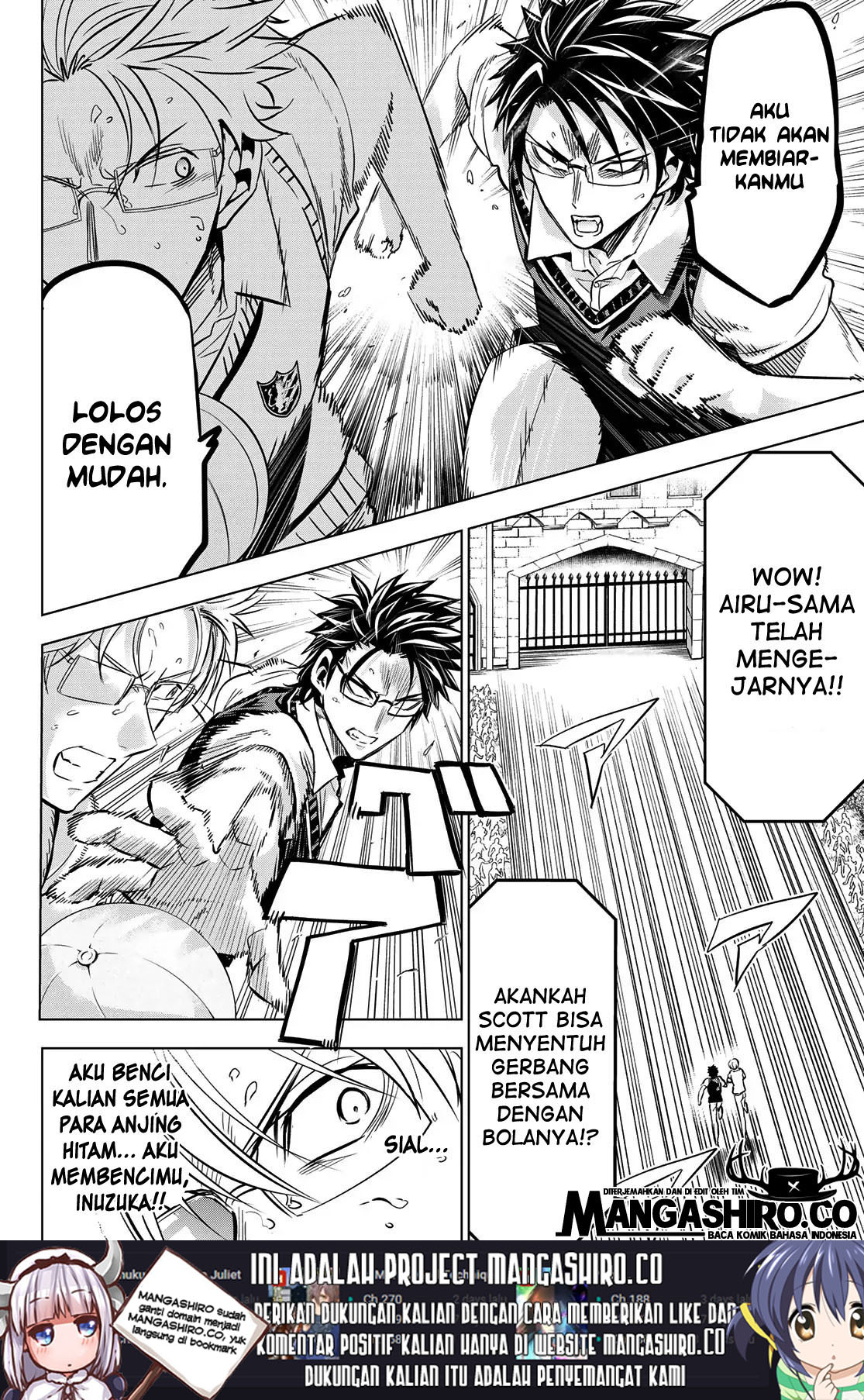 Kishuku Gakkou no Juliet Chapter 96 - halaman 14