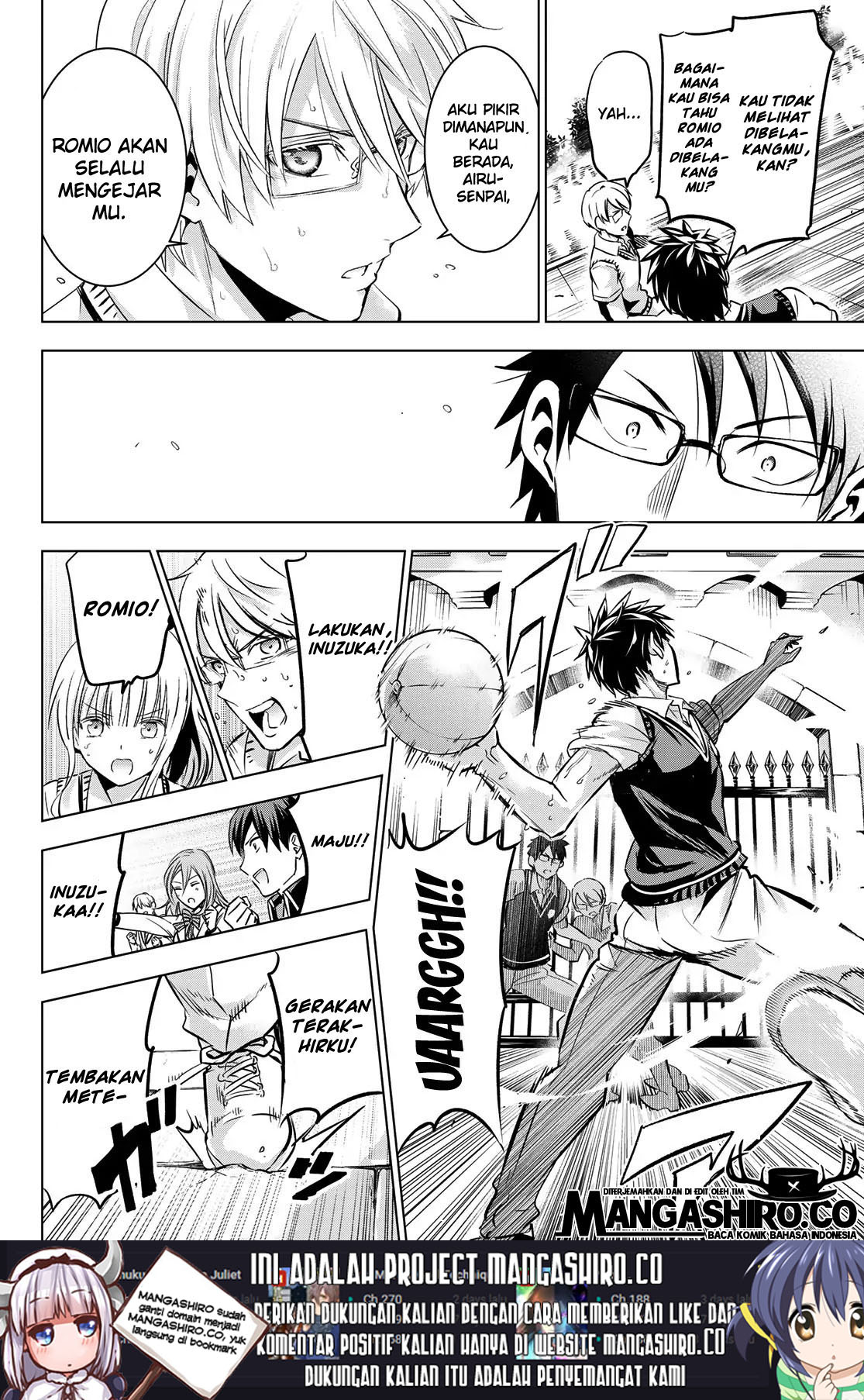 Kishuku Gakkou no Juliet Chapter 96 - halaman 16