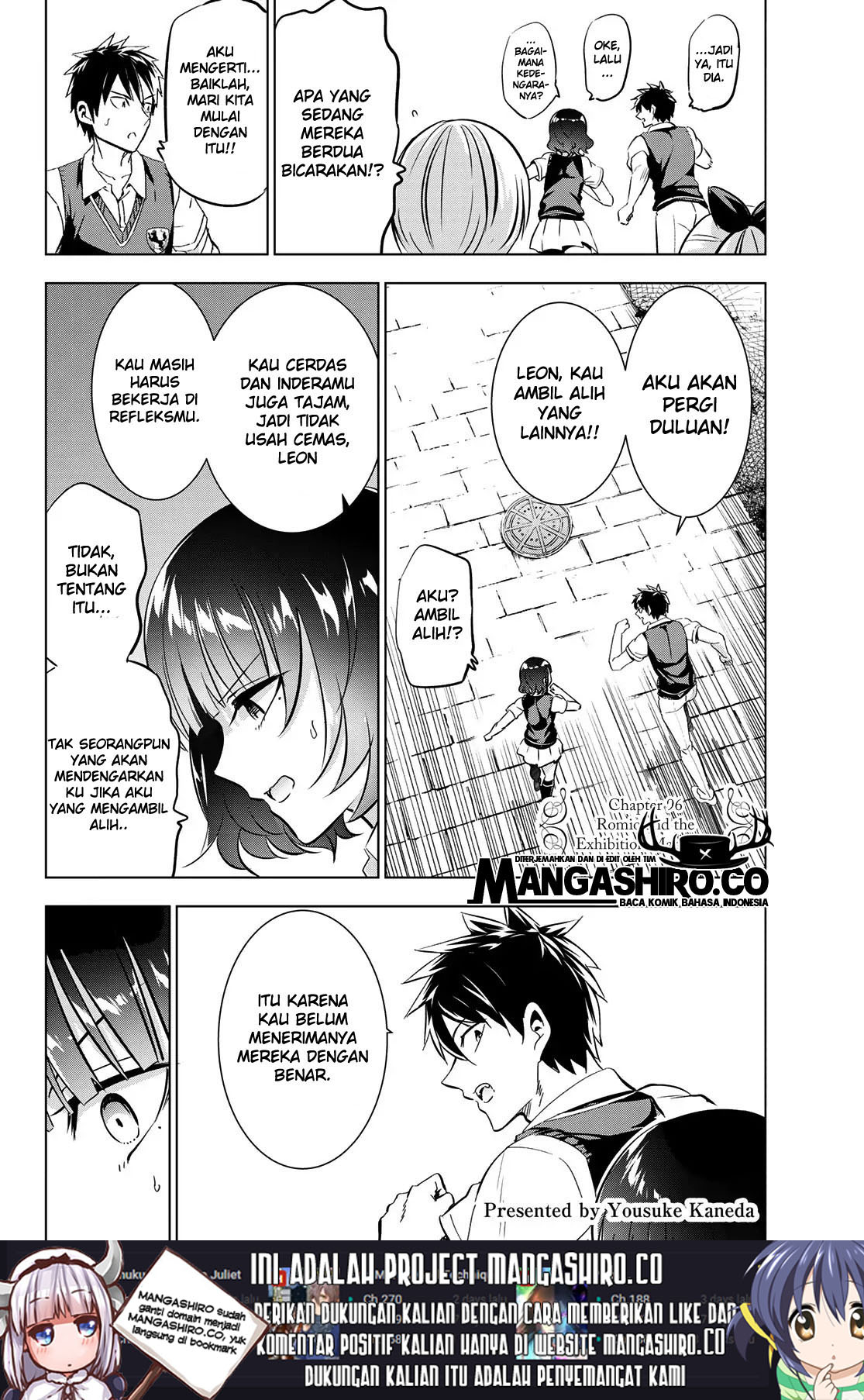 Kishuku Gakkou no Juliet Chapter 96 - halaman 3