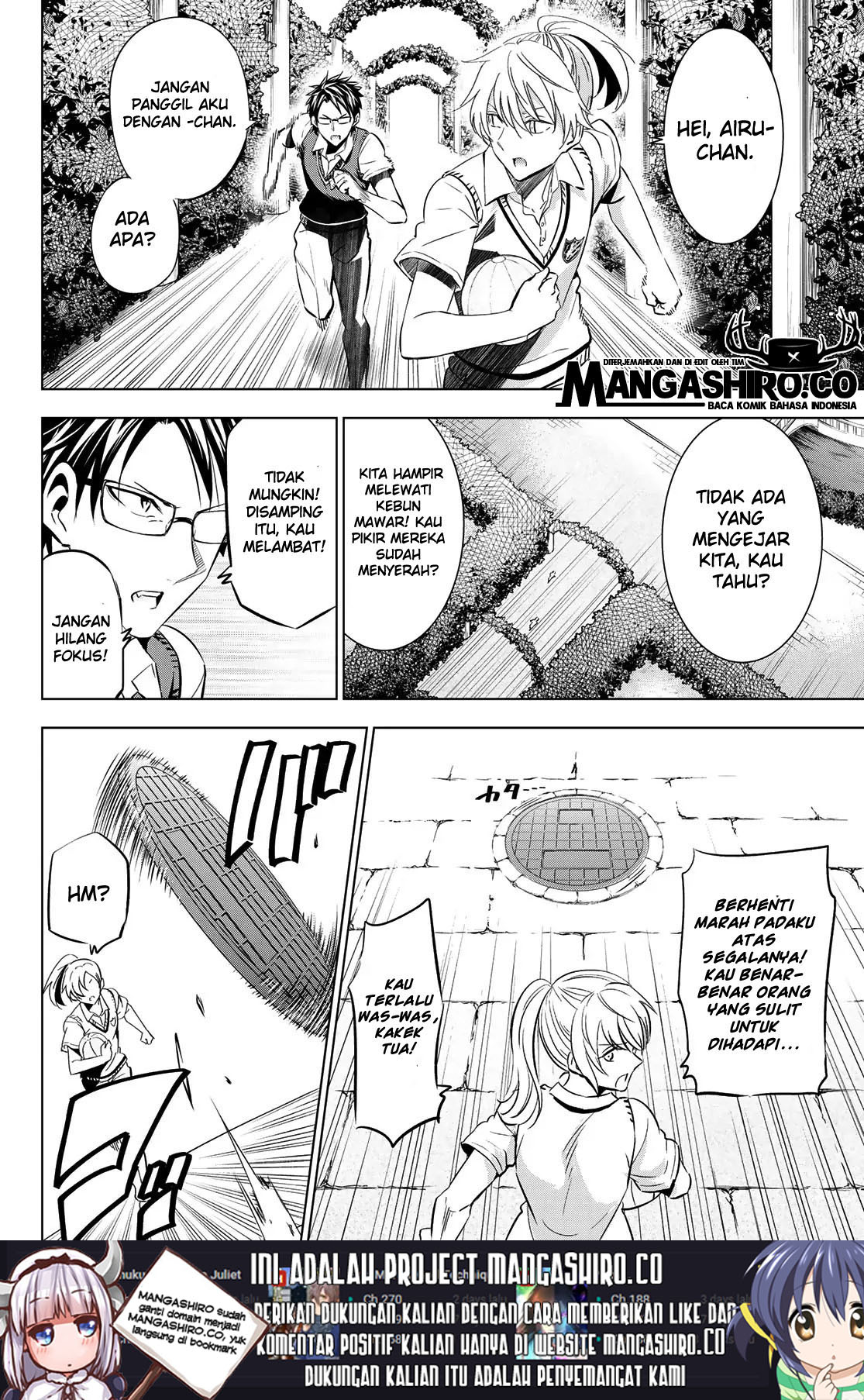 Kishuku Gakkou no Juliet Chapter 96 - halaman 8