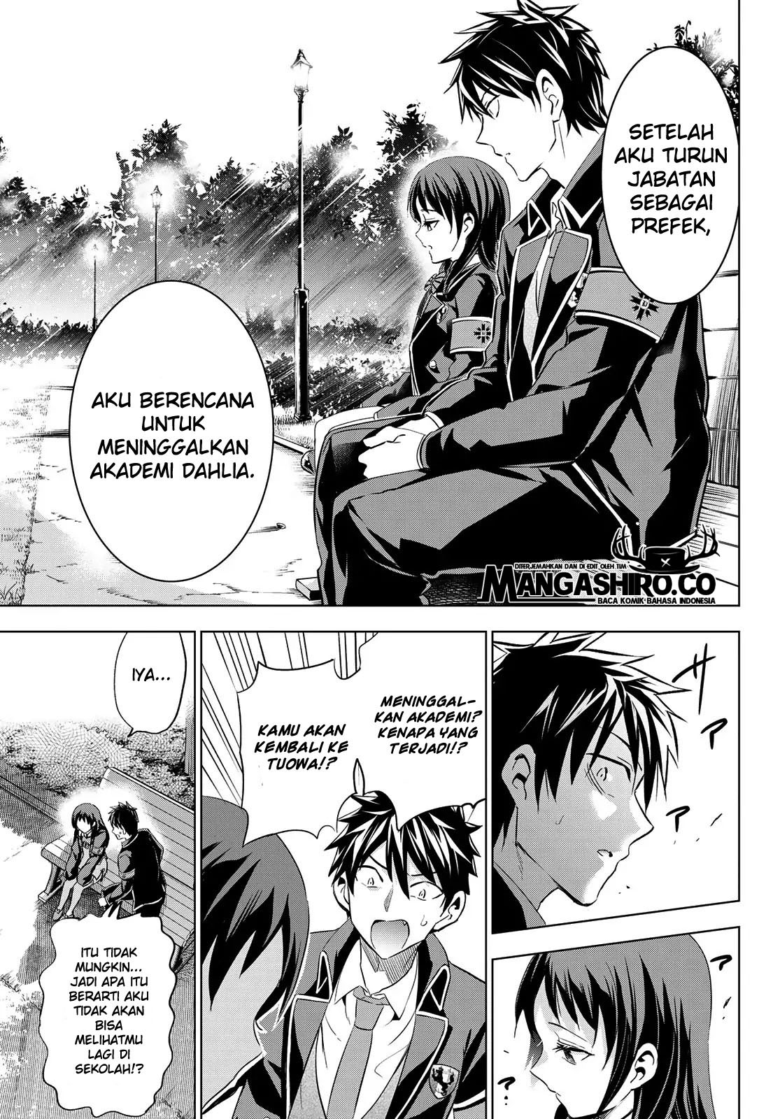 Kishuku Gakkou no Juliet Chapter 97 - halaman 17