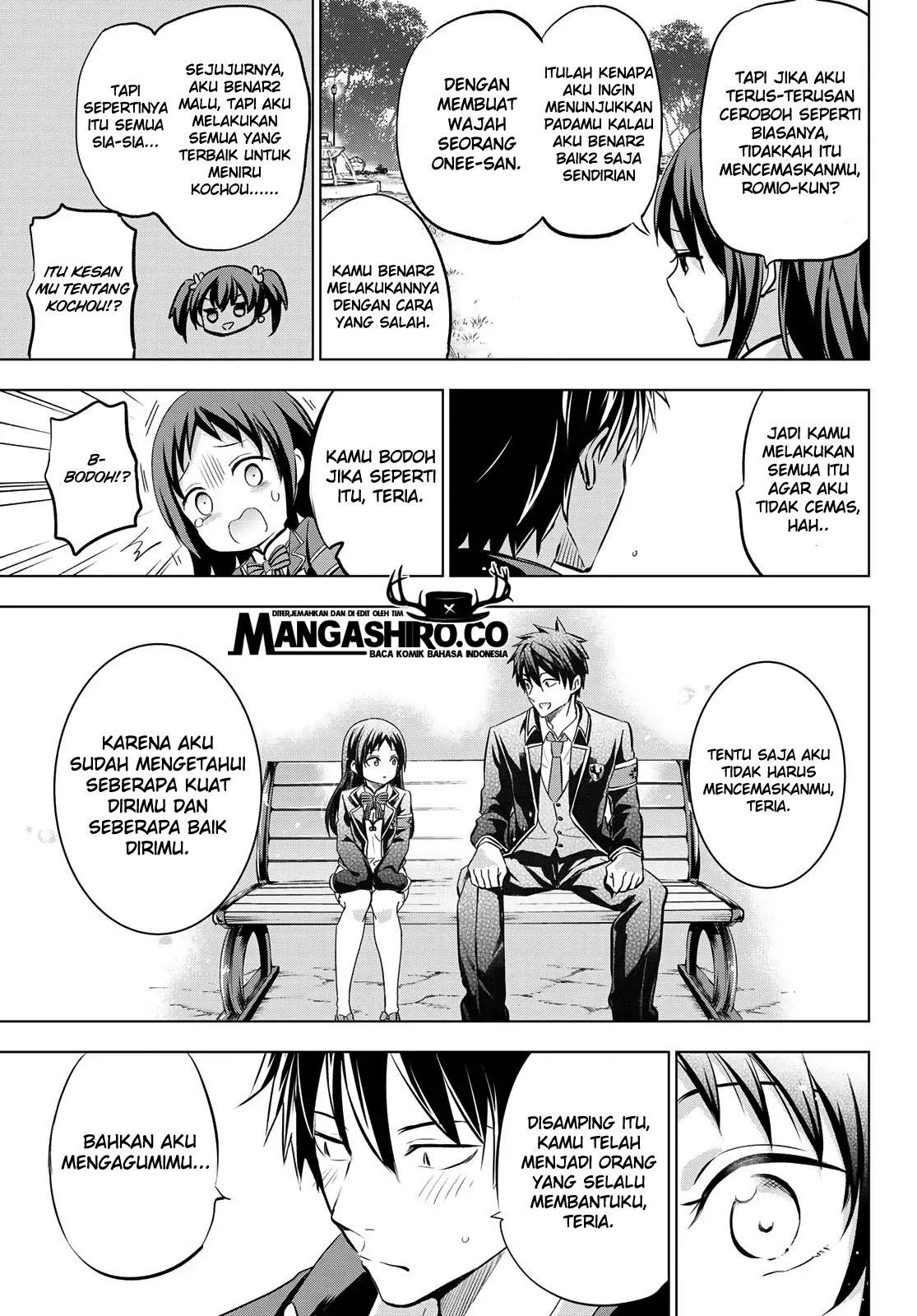 Kishuku Gakkou no Juliet Chapter 97 - halaman 19